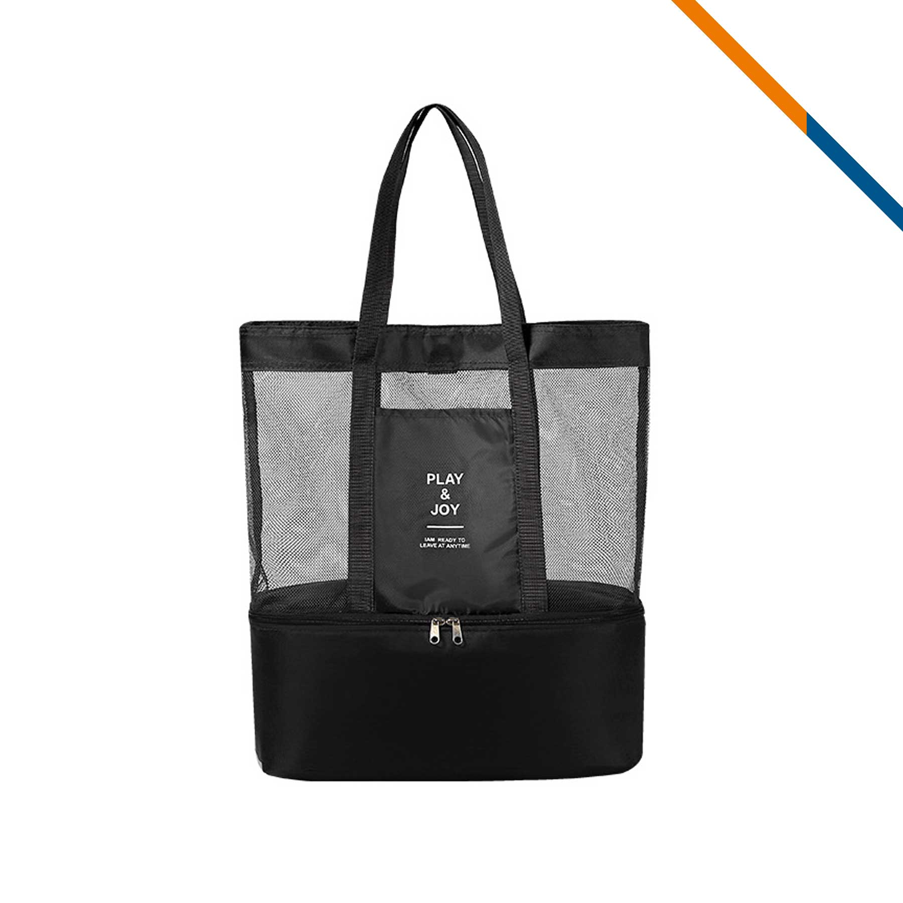 Naper 2in1 Mesh Beach Cooler Tote Bag 5