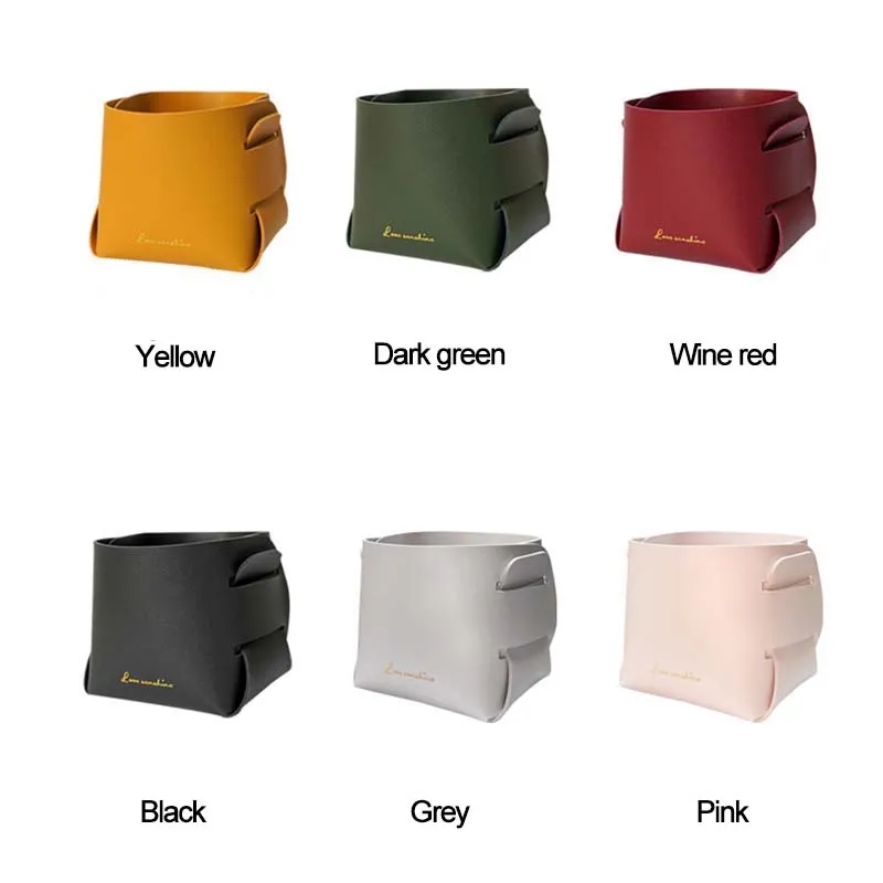 Desktop storage box pen holder 5