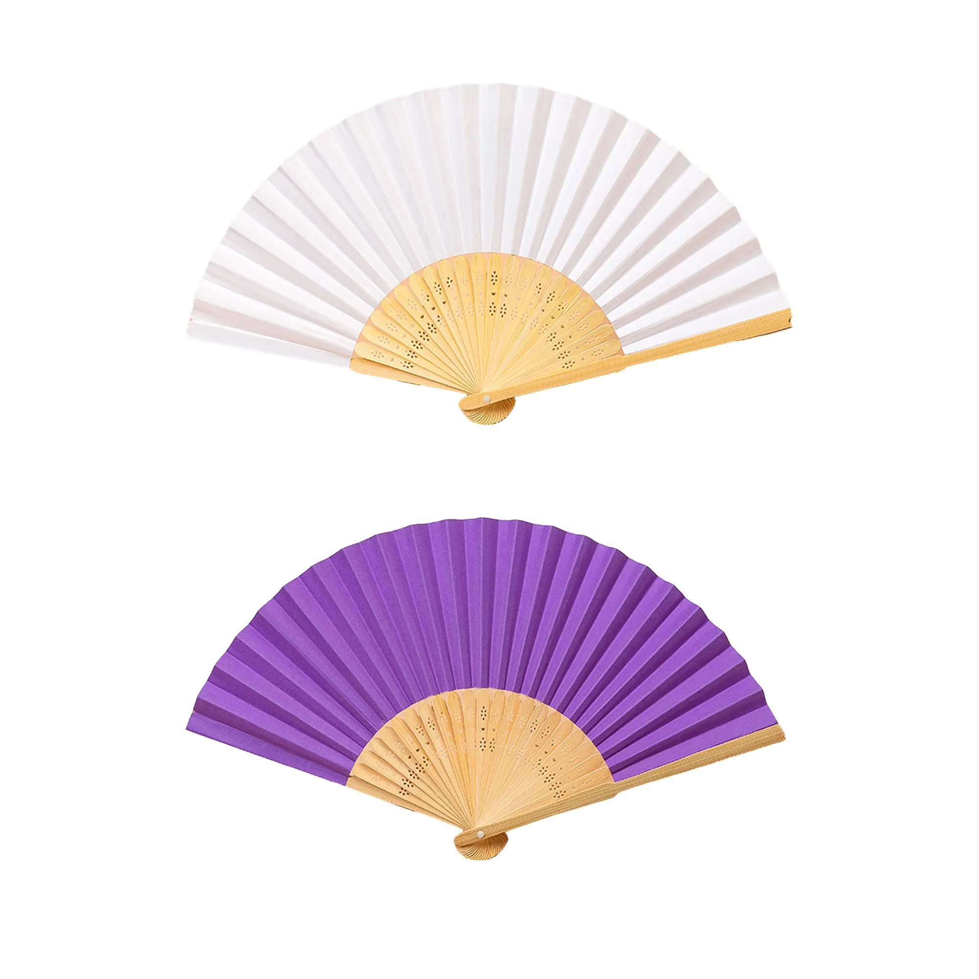 Elegant Vintage Retro Style Bamboo Fan 4