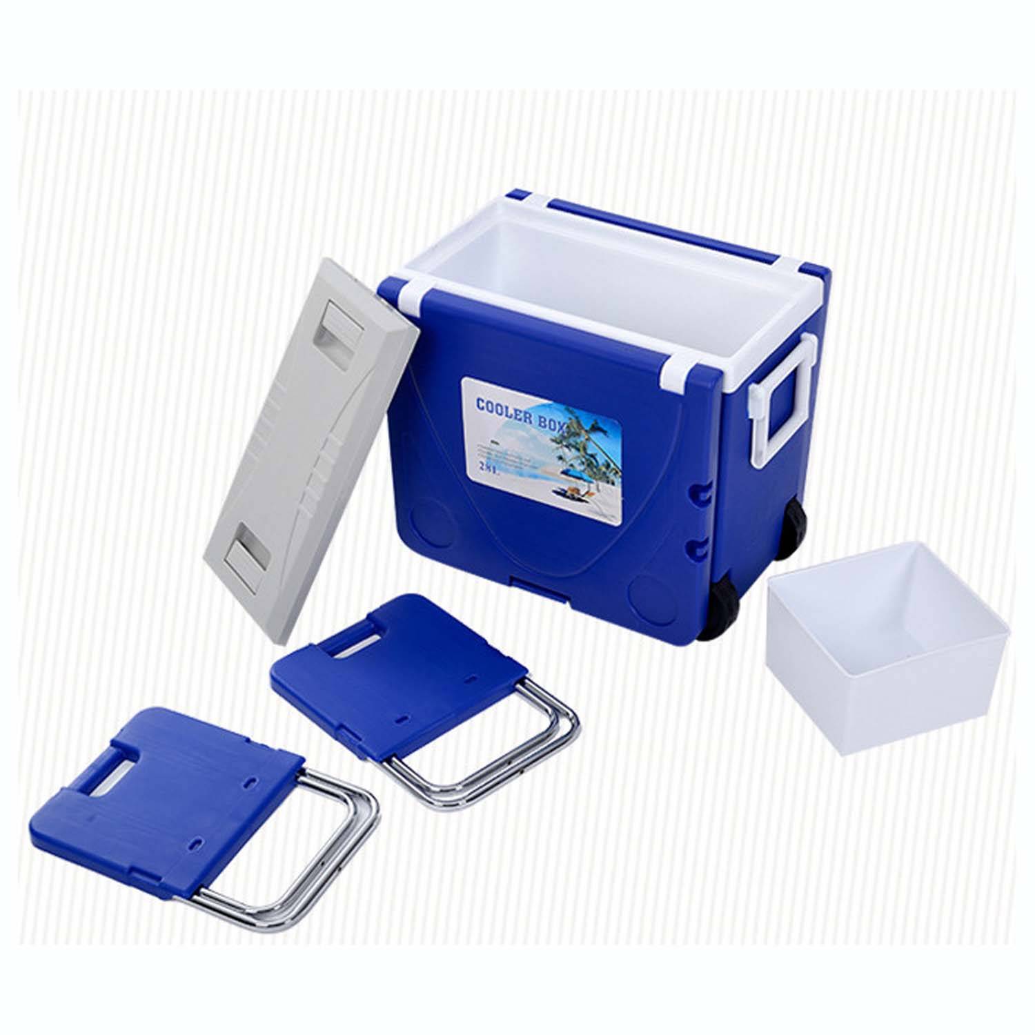 Portable 985OZ Foldable Refrigerated And Lnsulated Box 2