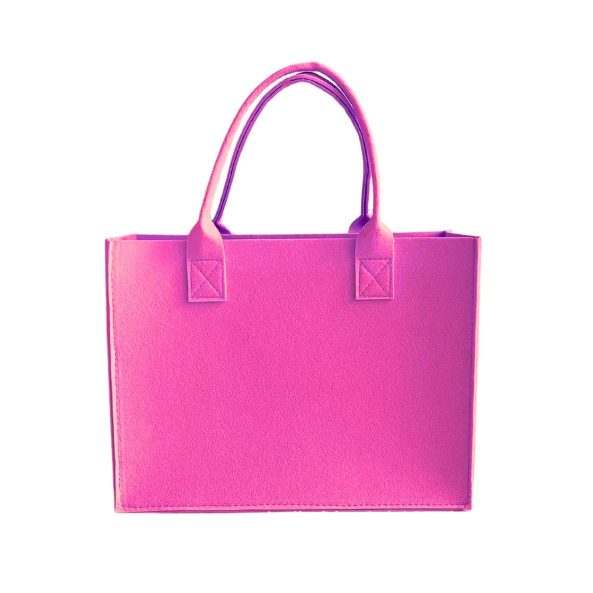 Large Felt Ladies Tote Bag 14