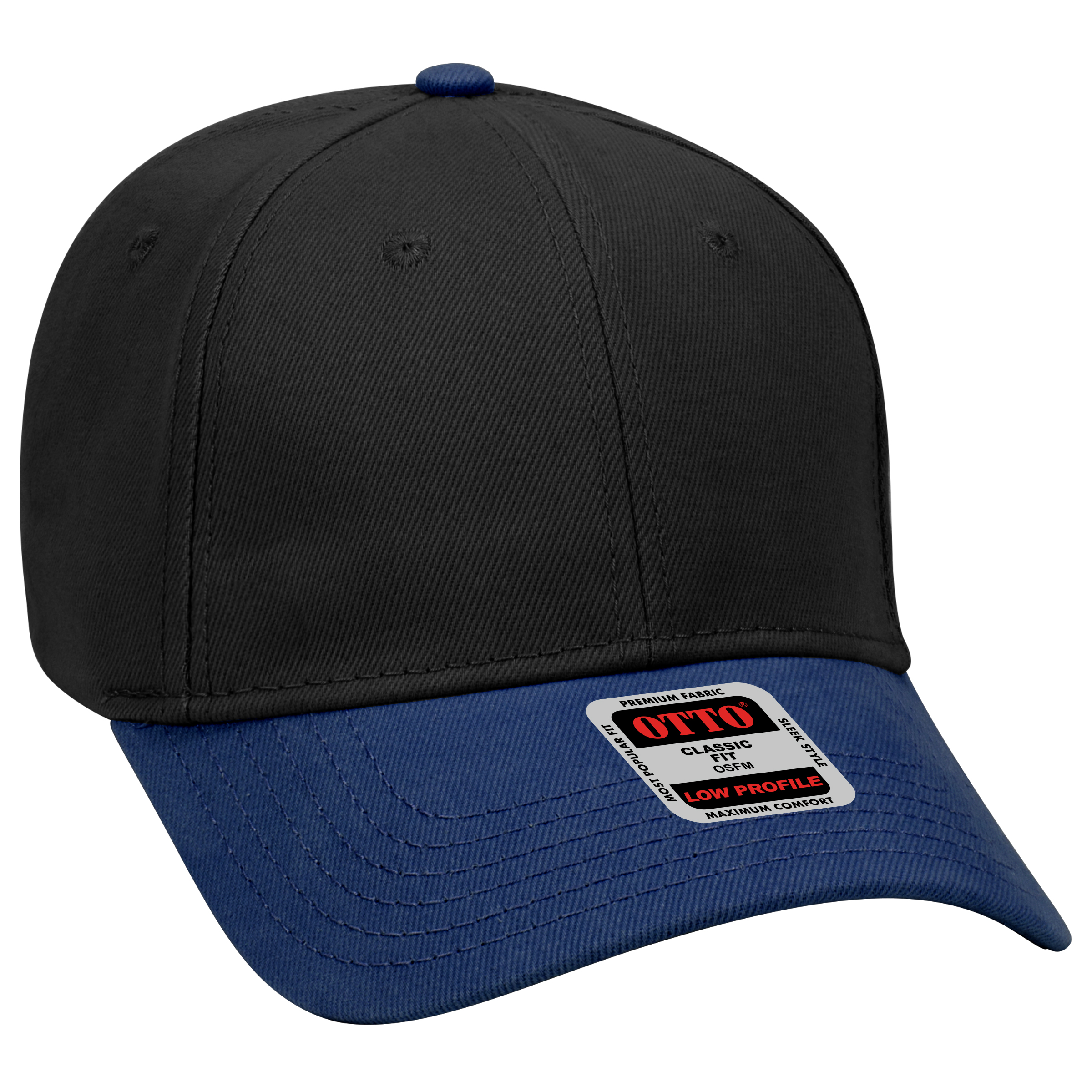 OTTO CAP® 6 Panel Low Profile Baseball Cap 62