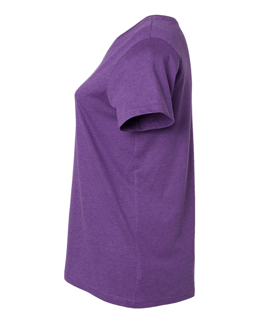 Women's Curvy Collection Fine Jersey V-Neck Tee - 3817 51