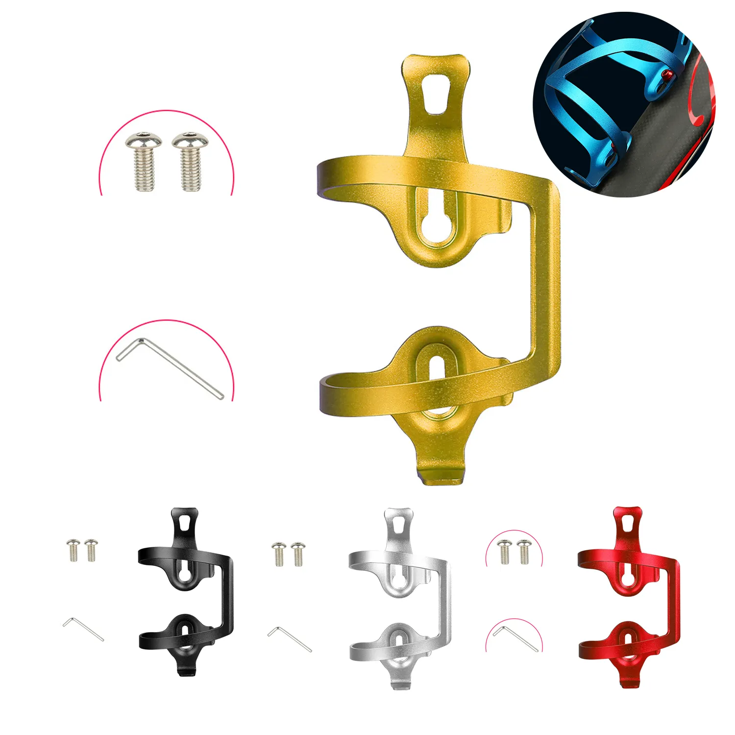 Bike Water Bottle Cage Cup Holder 2