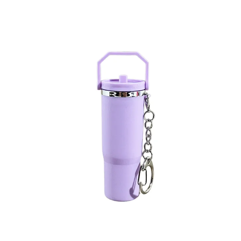 Tumbler Shaped Plastic Key Ring 5