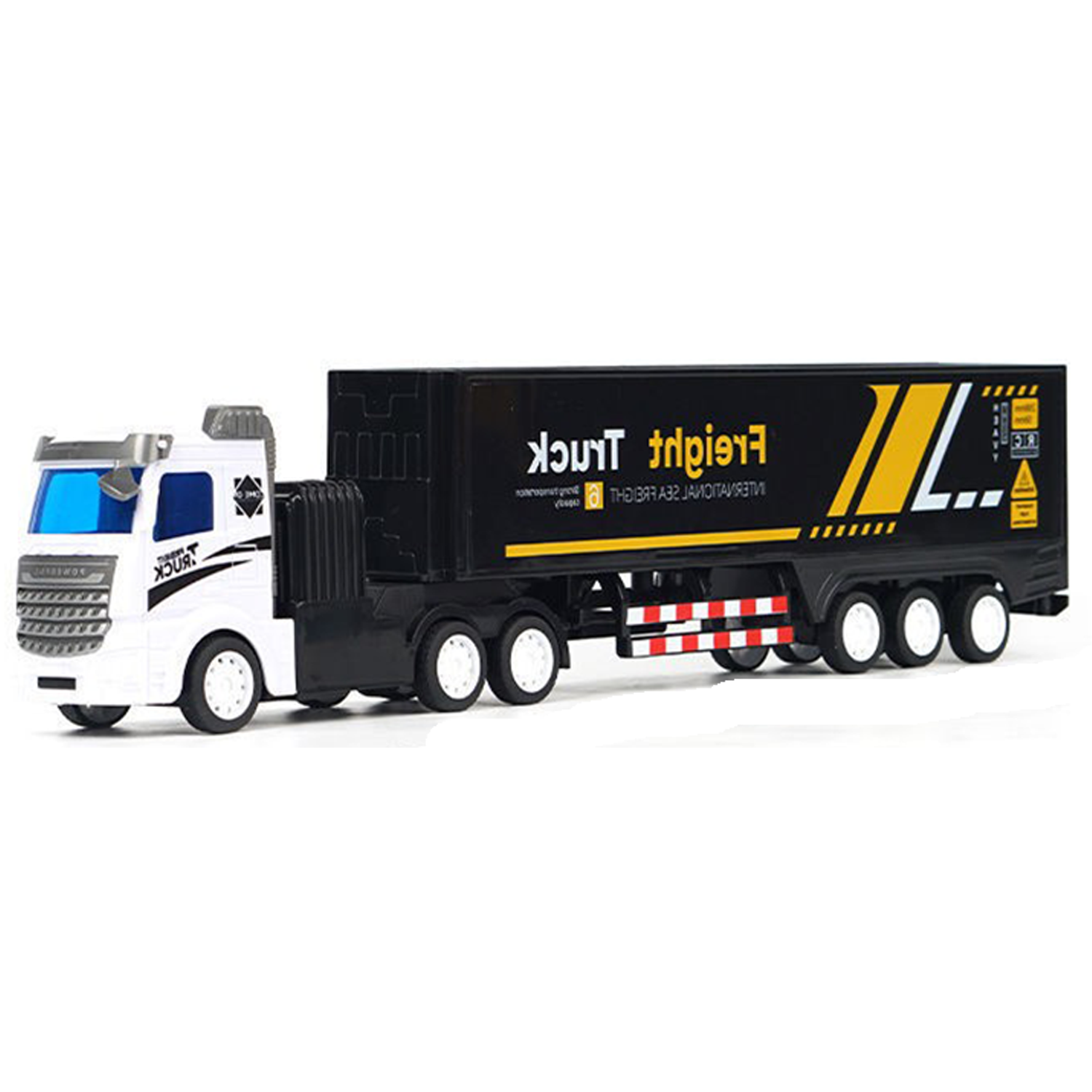 Children's Inertia Semi Trailer Toy Truck 8