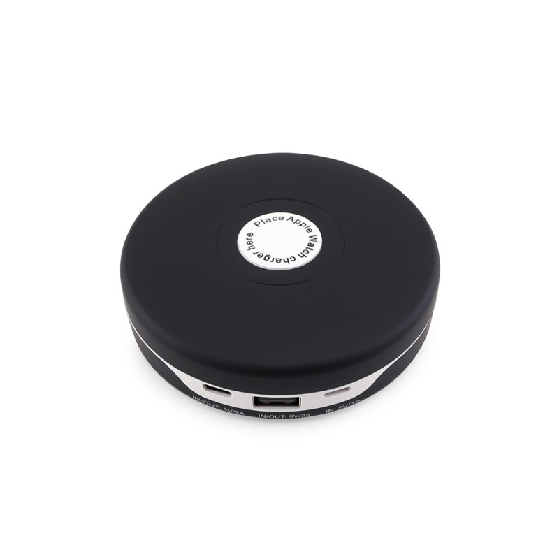 Dual wireless 5200 mAh power bank - compatible with Apple Watch®, iPhone, and Android Phones 12