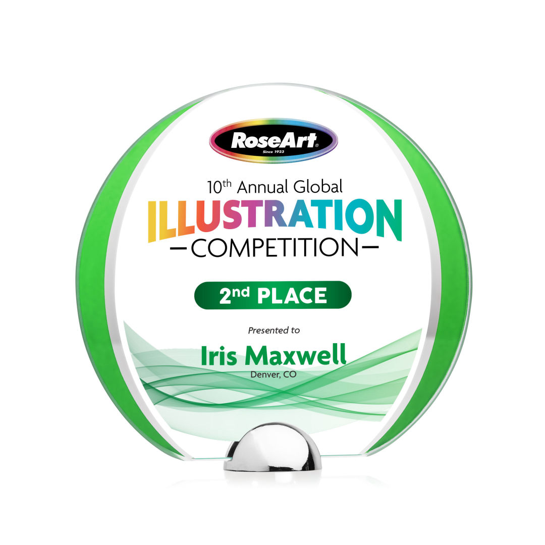 Stanton VividPrint™ Award - Green 11