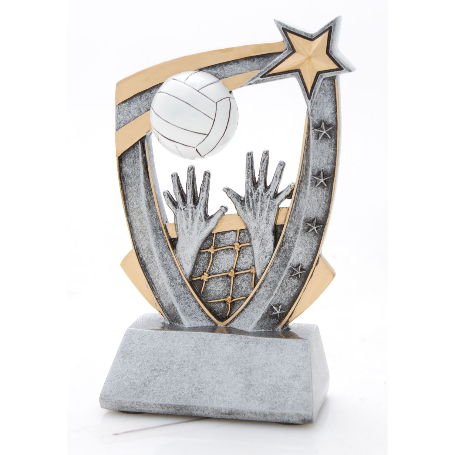 Volleyball 3-D Star Resin 2