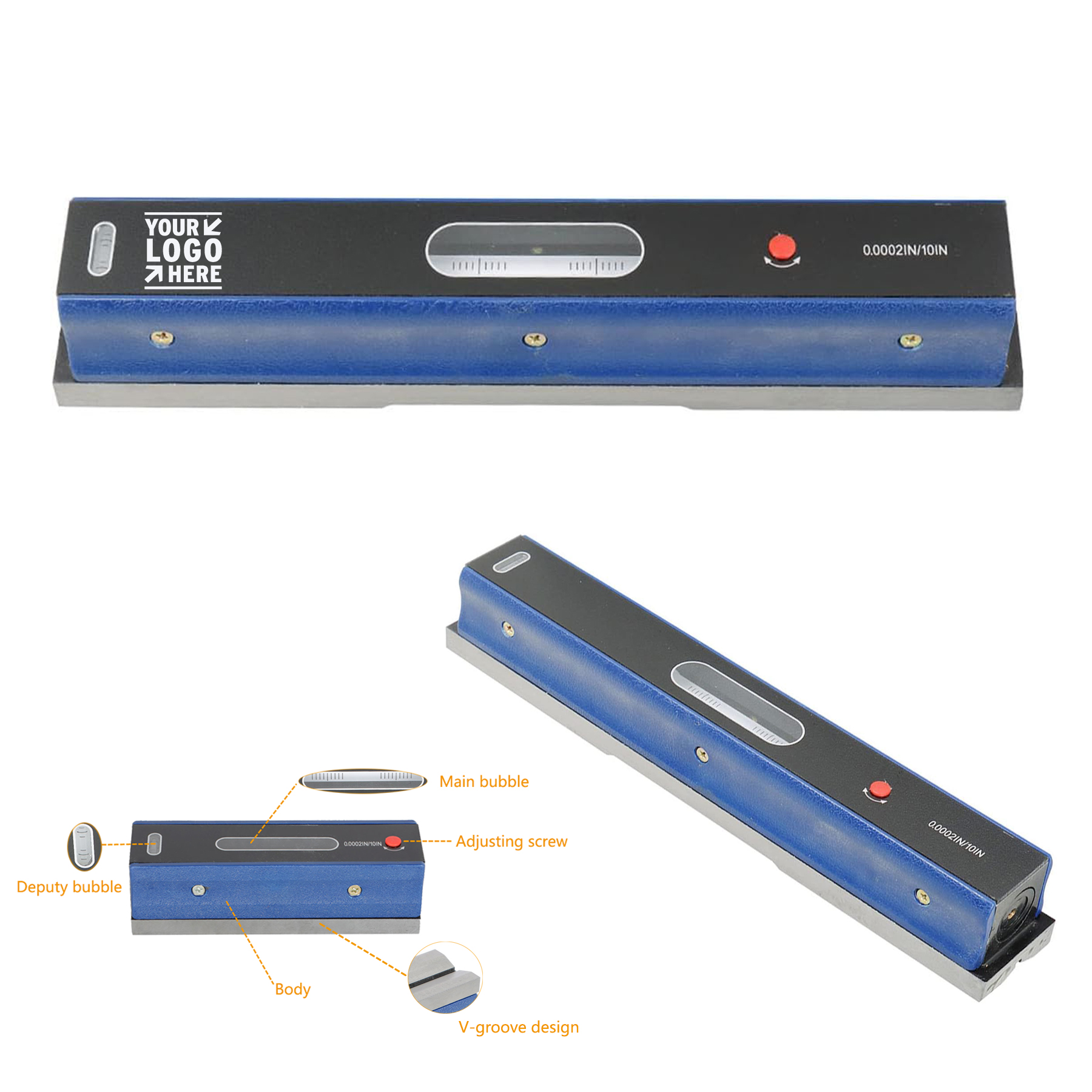 Machinists Toolmakers 12 Inch Professional Precision 0.0002/10 Inch Accuracy Strip Level with Box 