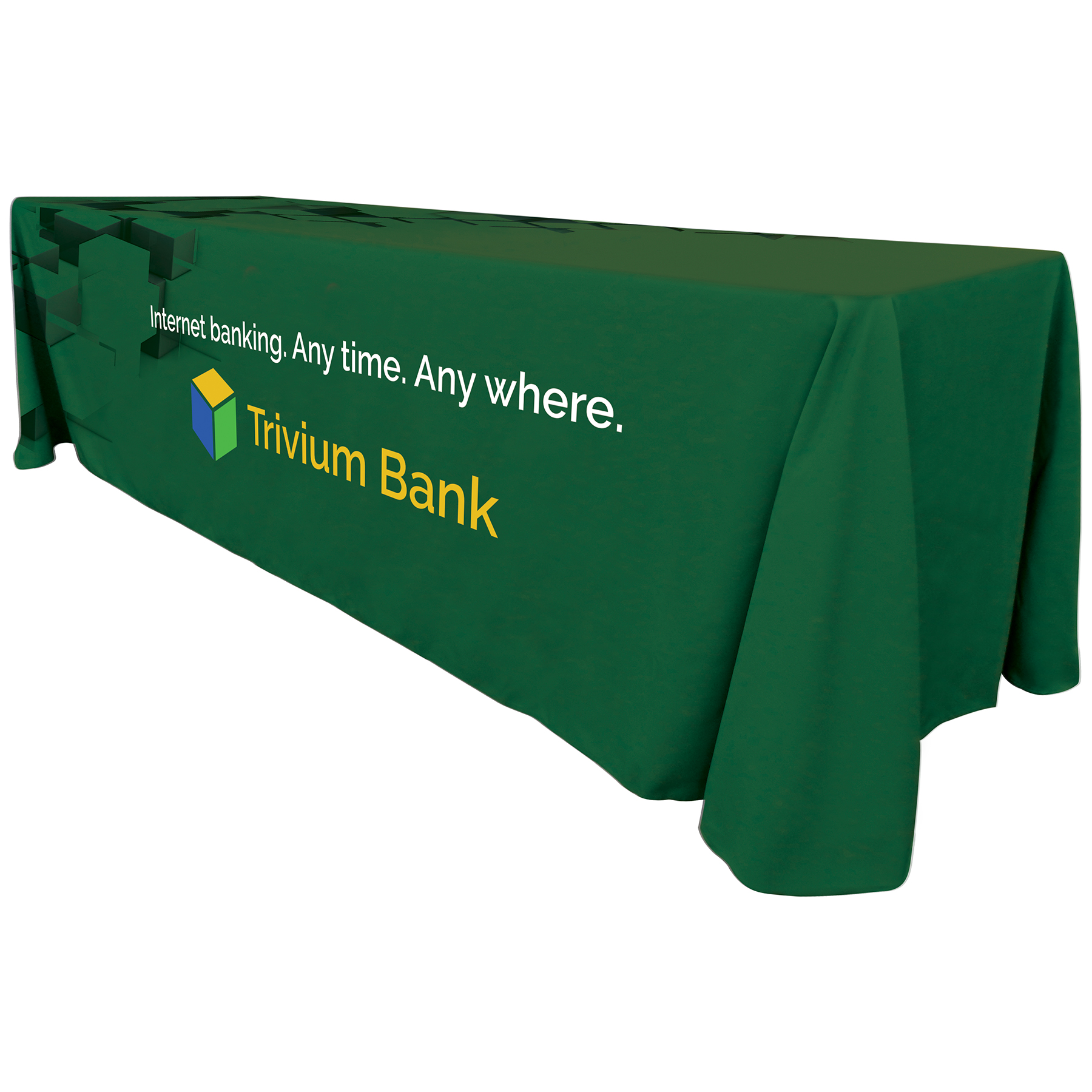 48 - Hour 8' Custom Throw Style Table Cover 3