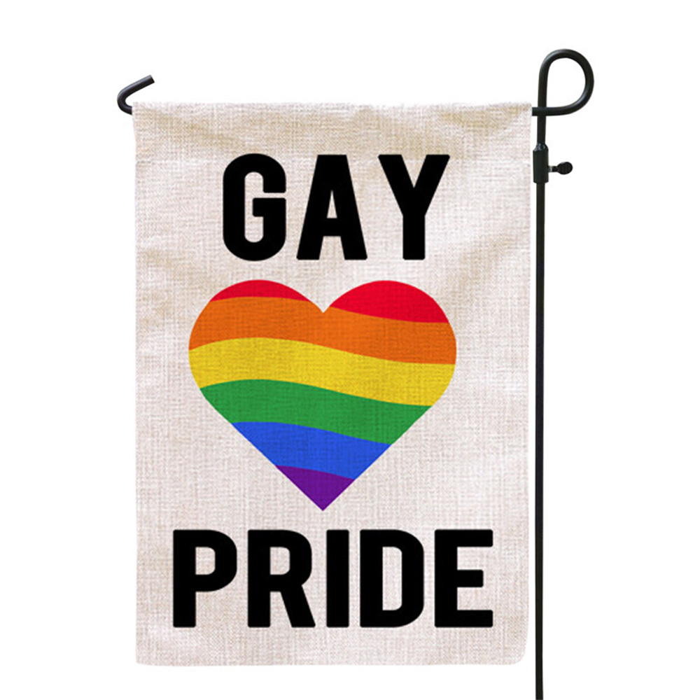 12" x 16" Pride Rainbow Flag 5