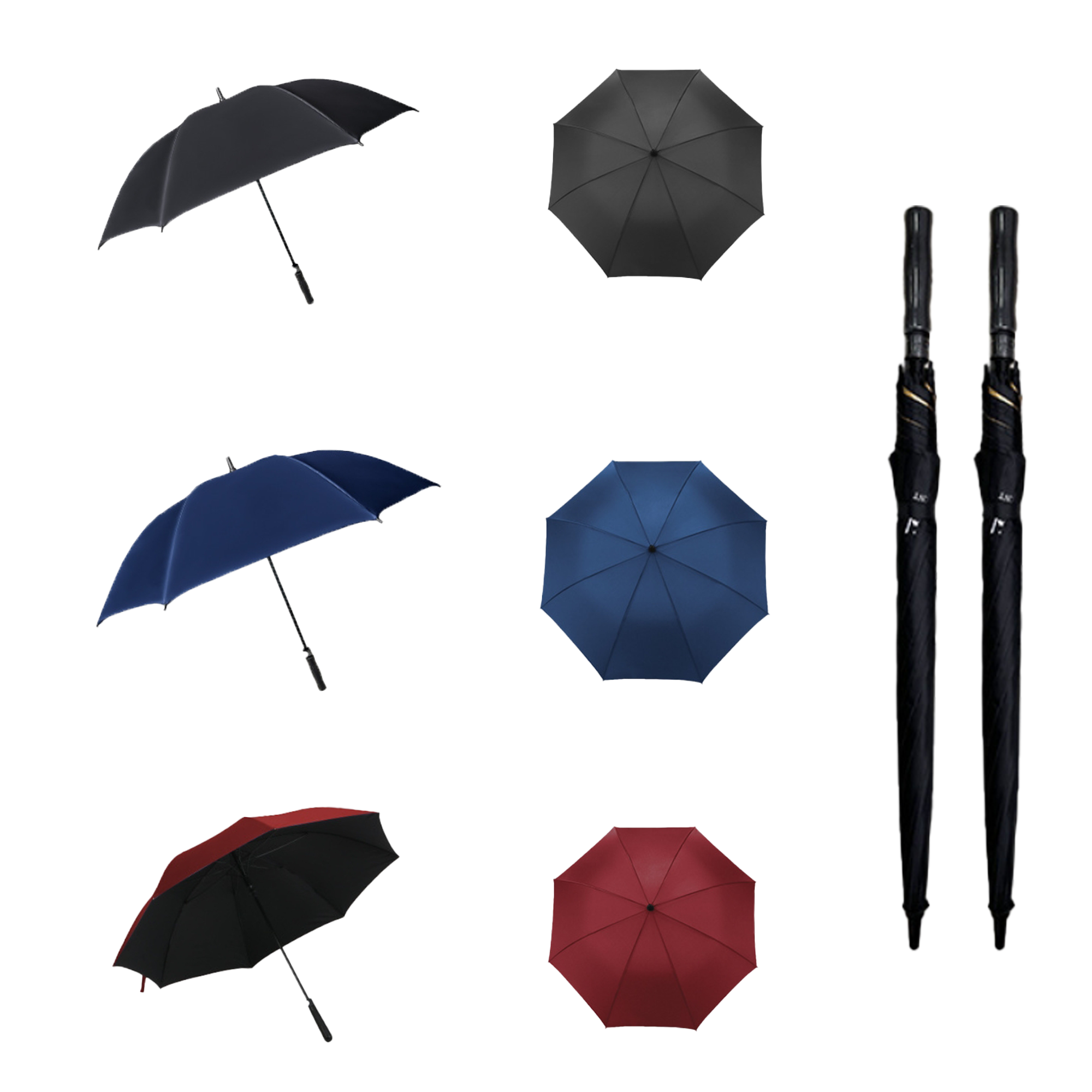 Oversized Thickened Long-Handle Umbrella 1