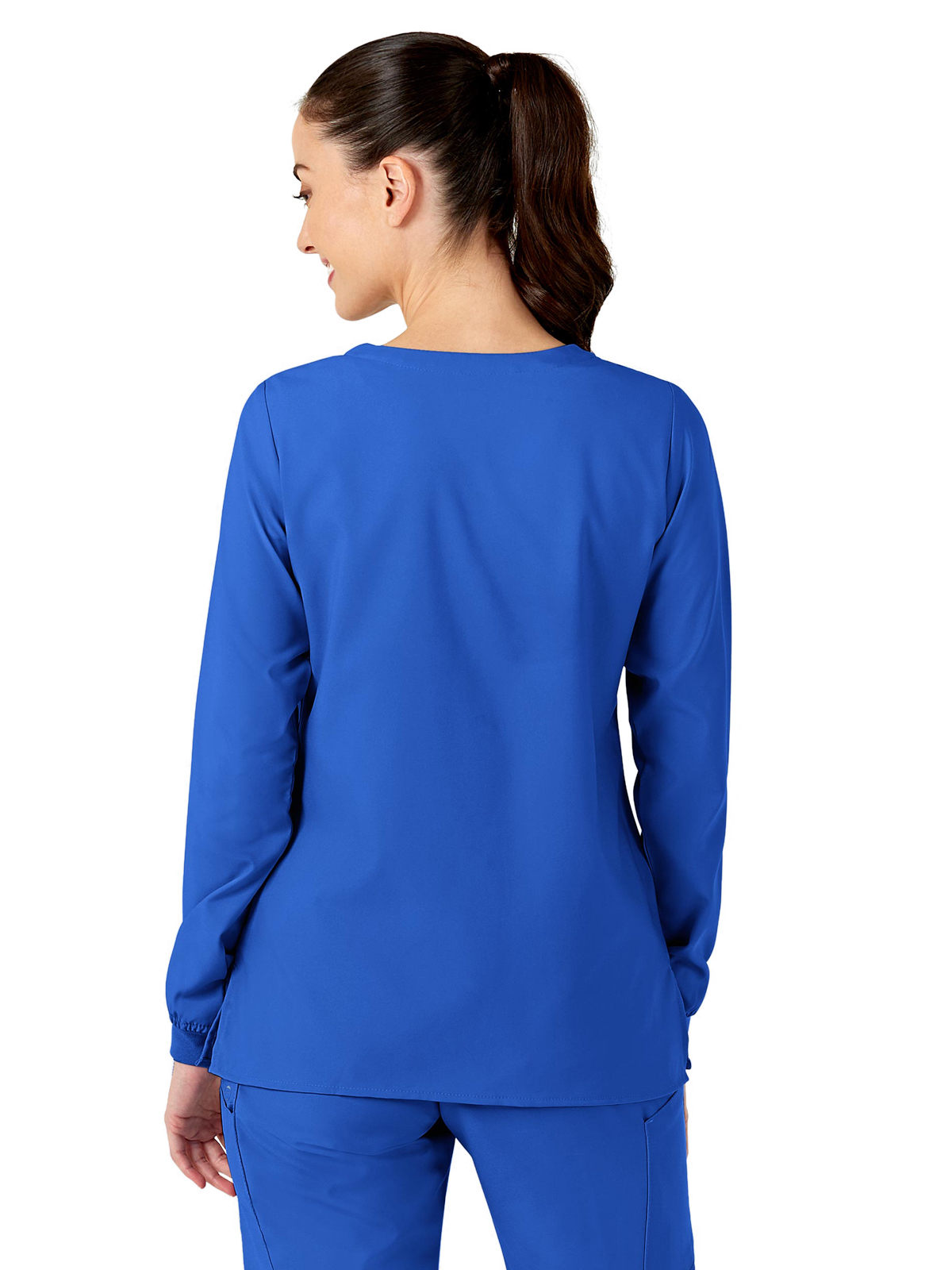 Wink - W123 - Women's Two-Pocket Crew Neck Jacket 4
