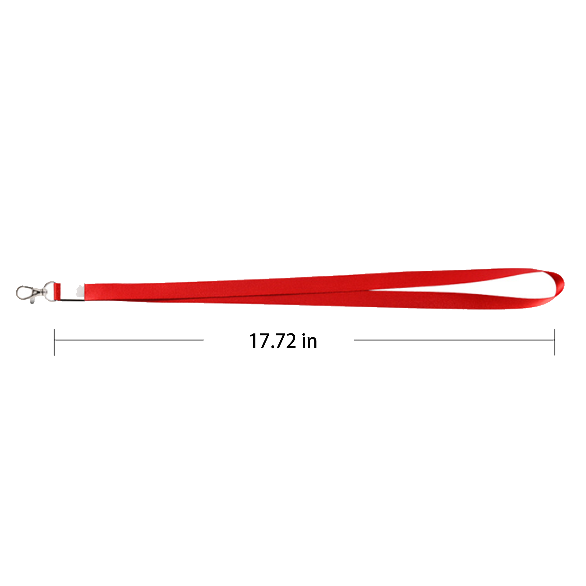 Woven ID Holder Lanyard with Clip 2