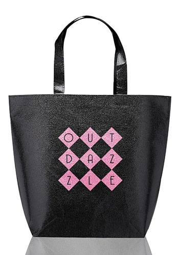 New Castle Non-woven Metallic Tote Bags 1