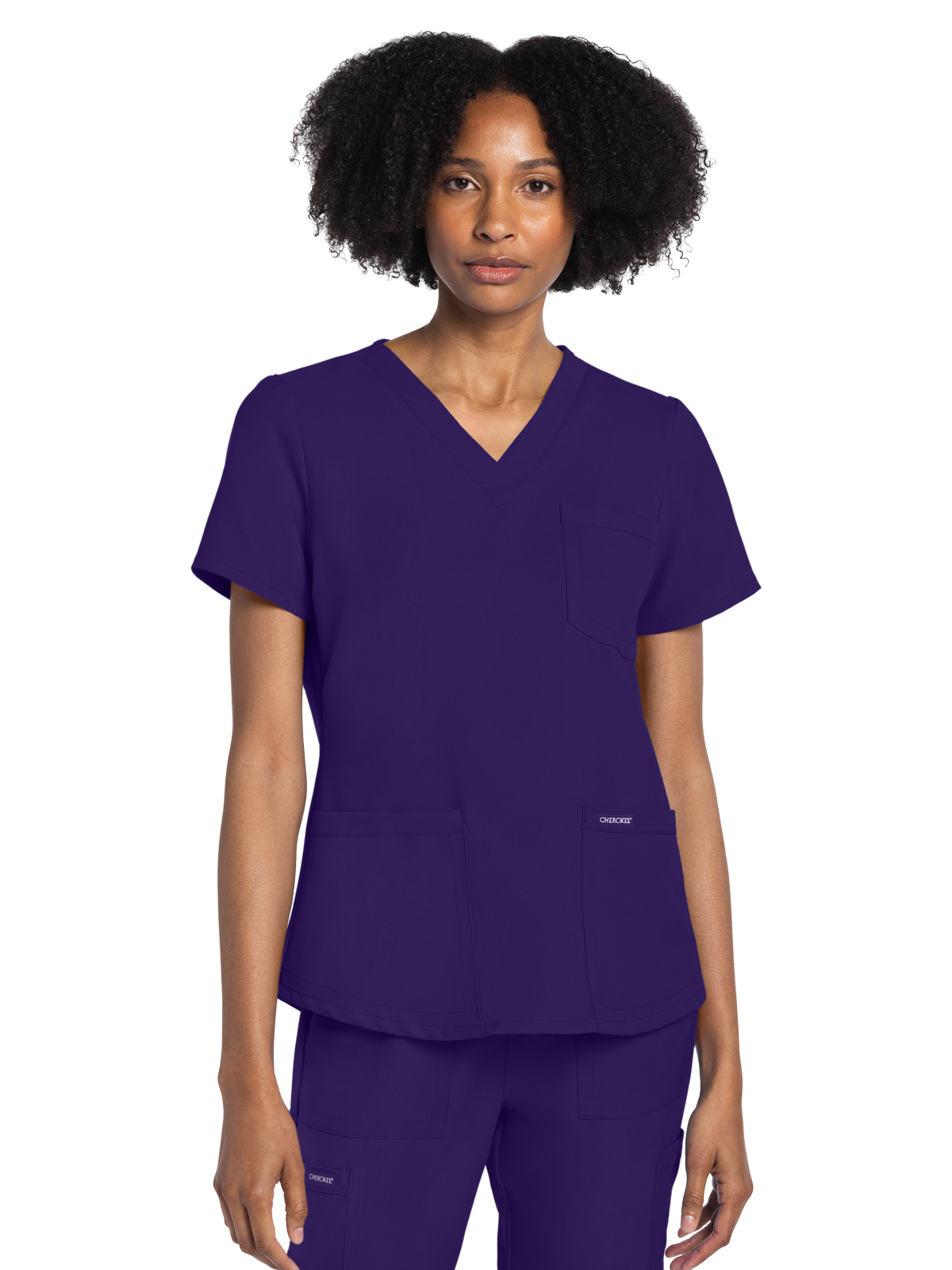 Cherokee - WW Originals Ultra - Women's 3-Pocket V-Neck Top 39