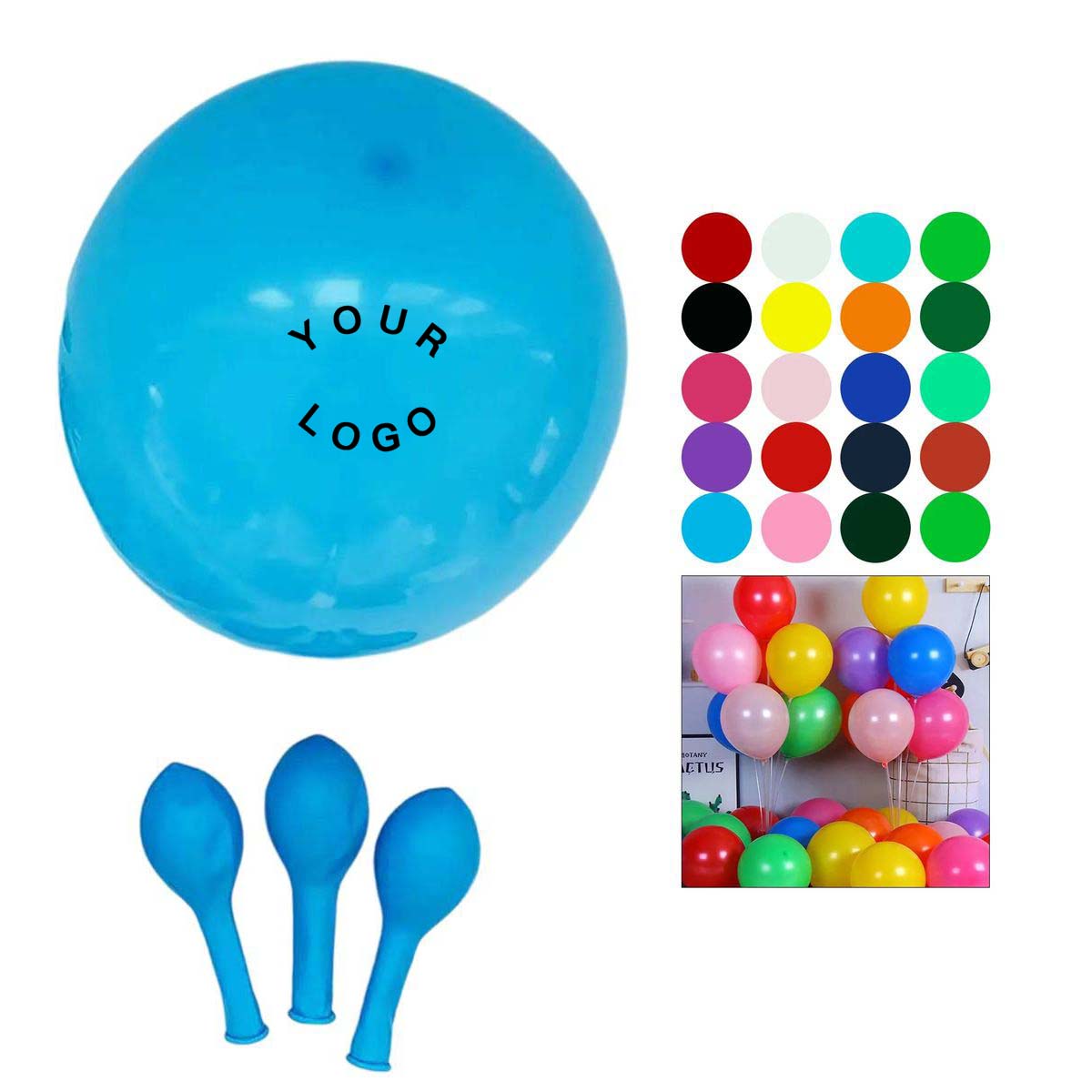 Durable Latex Balloons for Weddings and Events 18