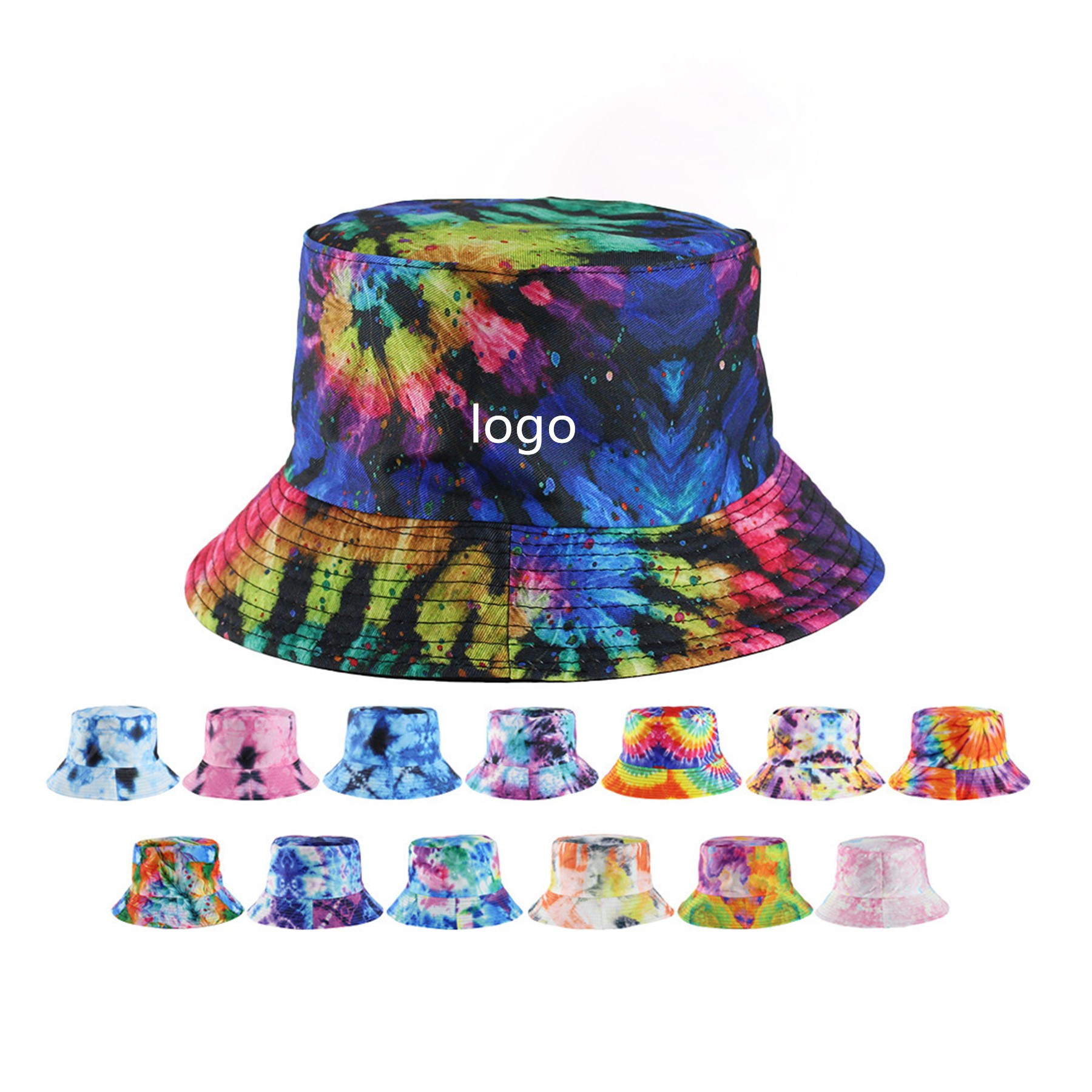 Cotton Tie Die Bucket Hat 3