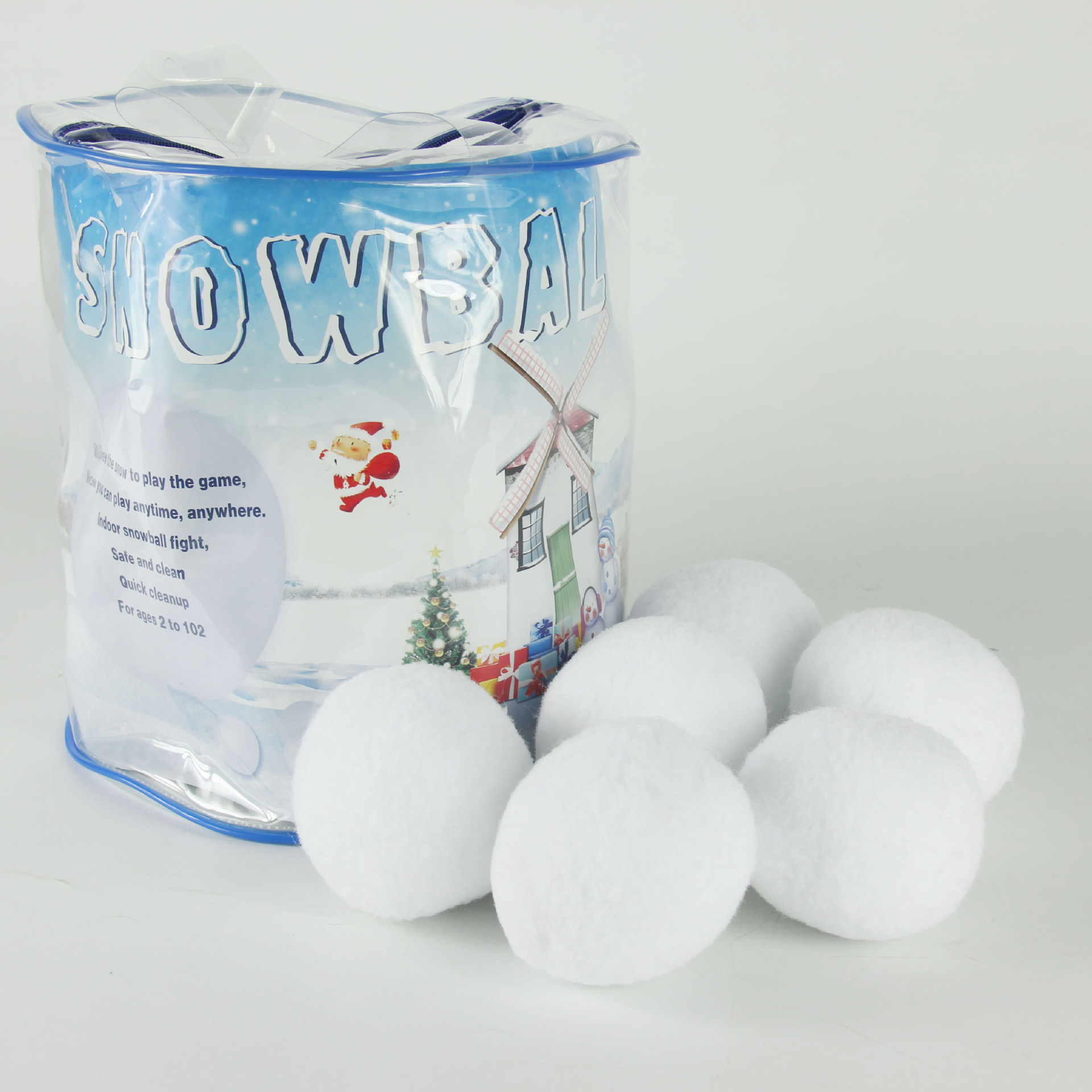 Indoor 20 Pack Snowballs or Fight Mondo Huge Snowballs 10