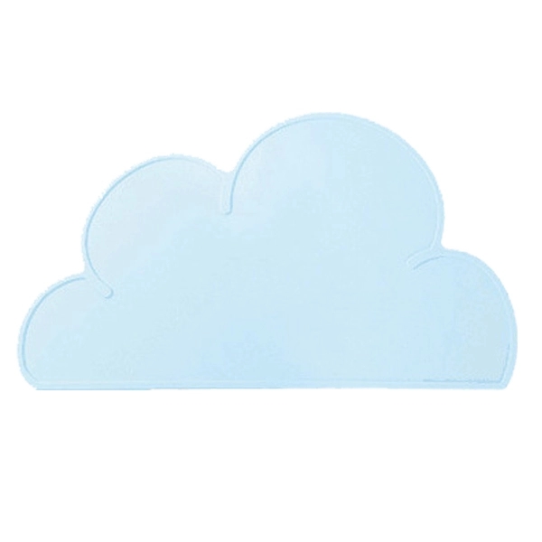 Custom Silicone Baby Food Placemat & Kids Cloud Table Mat 9