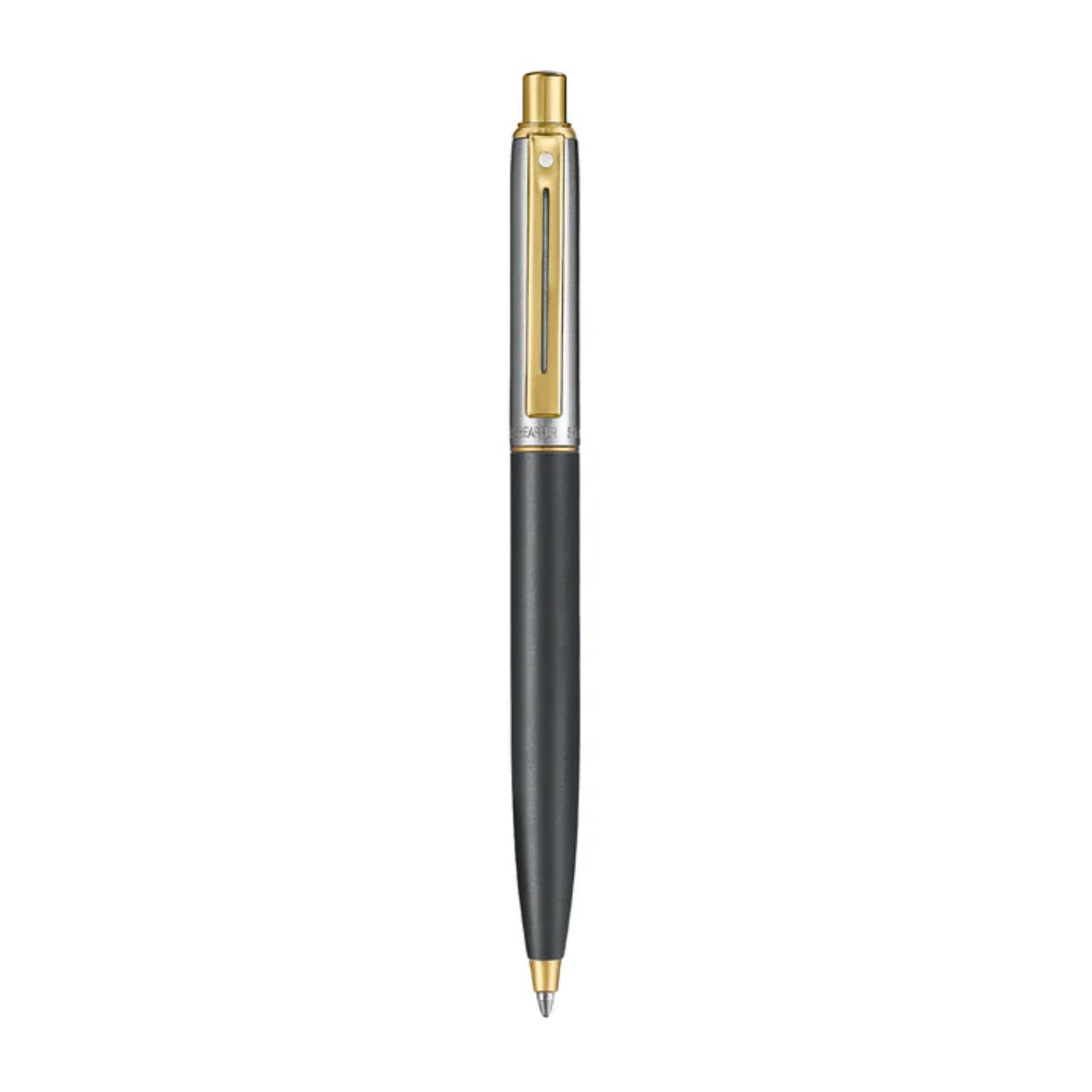 SHEAFFER® Sentinel Metal 334 Matte Black Gold Trim Executive Ballpoint Pen w/ Gift Box 3