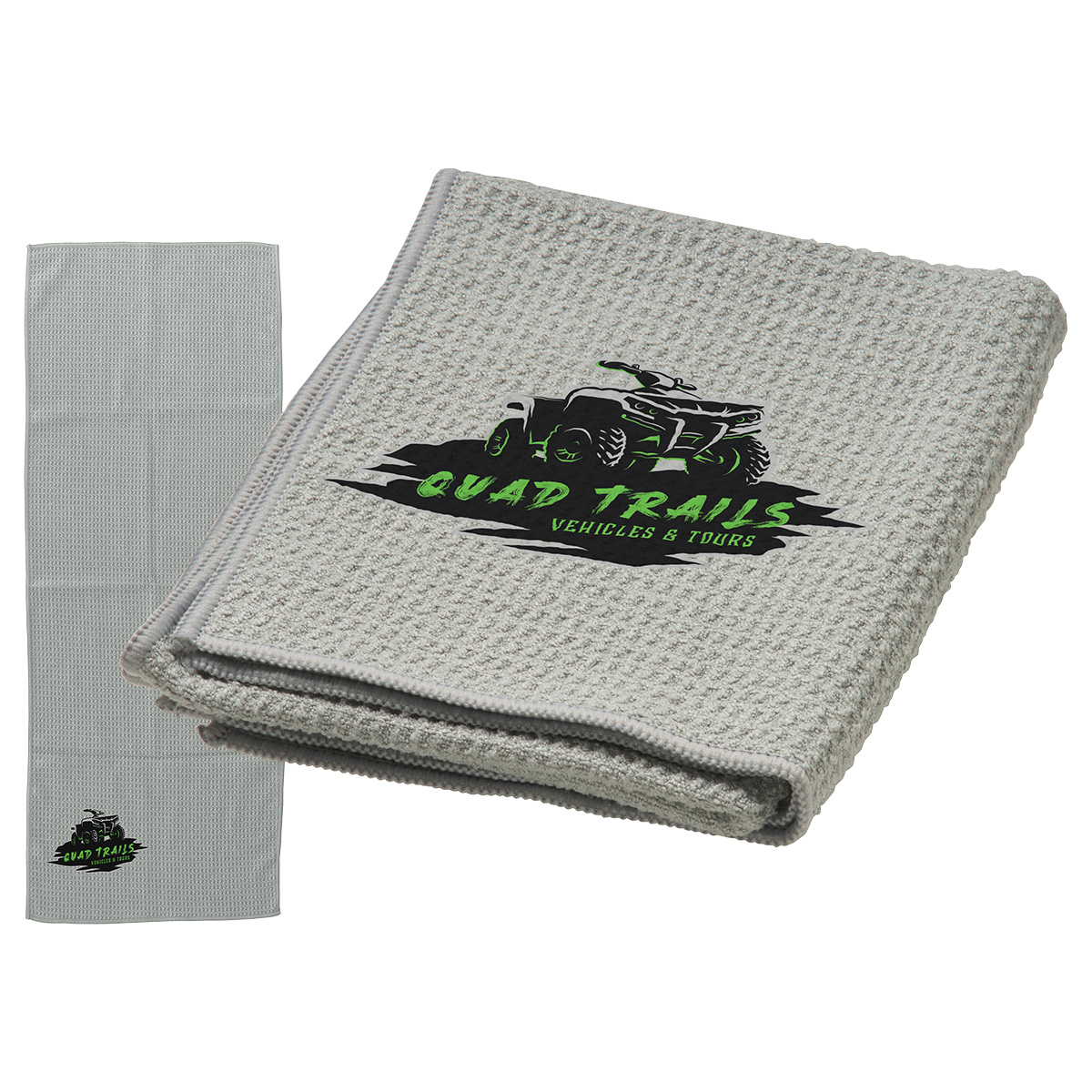 Gridiron 12" x 32" Waffle Microfiber Sports Towel 10