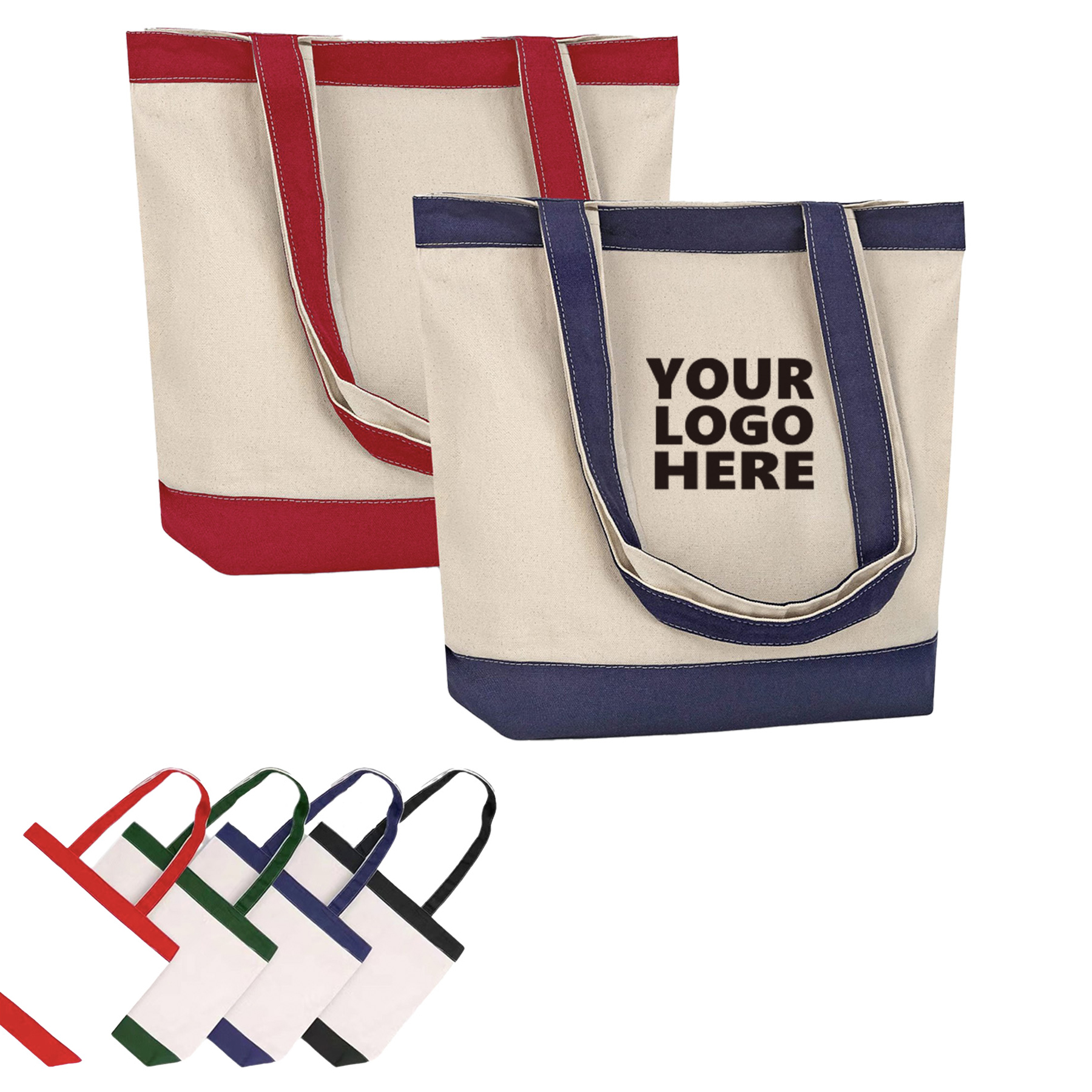 Canvas Tote Bag, custom tote bag with logo imprint 1
