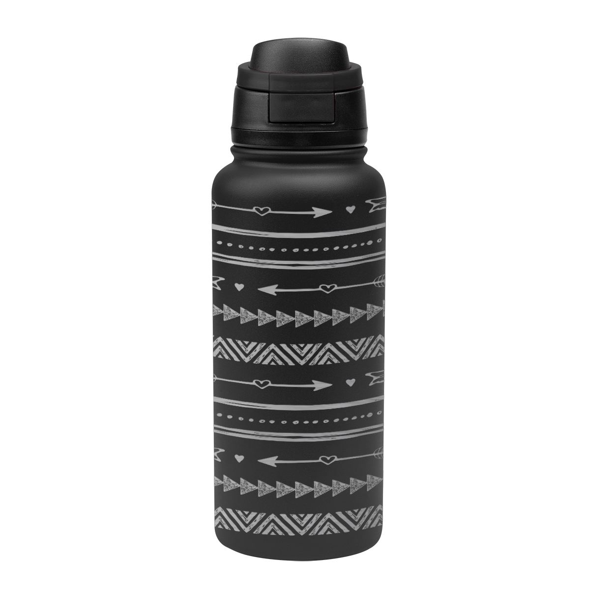 32 Oz. Full Laser Pop Sip Recycled Stainless Steel Bottle, custom water bottle with logo imprint 17