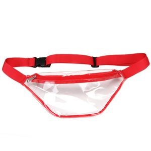 Clear Fanny Pack Transparent Adjustable Belt Bag 1