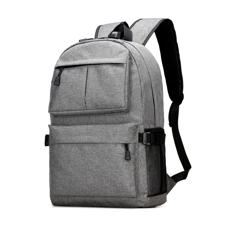 Canvas computer backpack 9