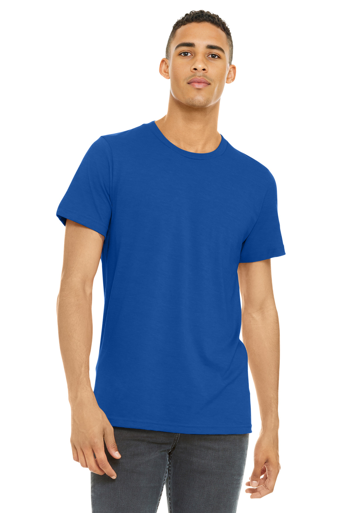 BELLA+CANVAS Unisex Heather CVC Short Sleeve Tee. BC3001CVC 99