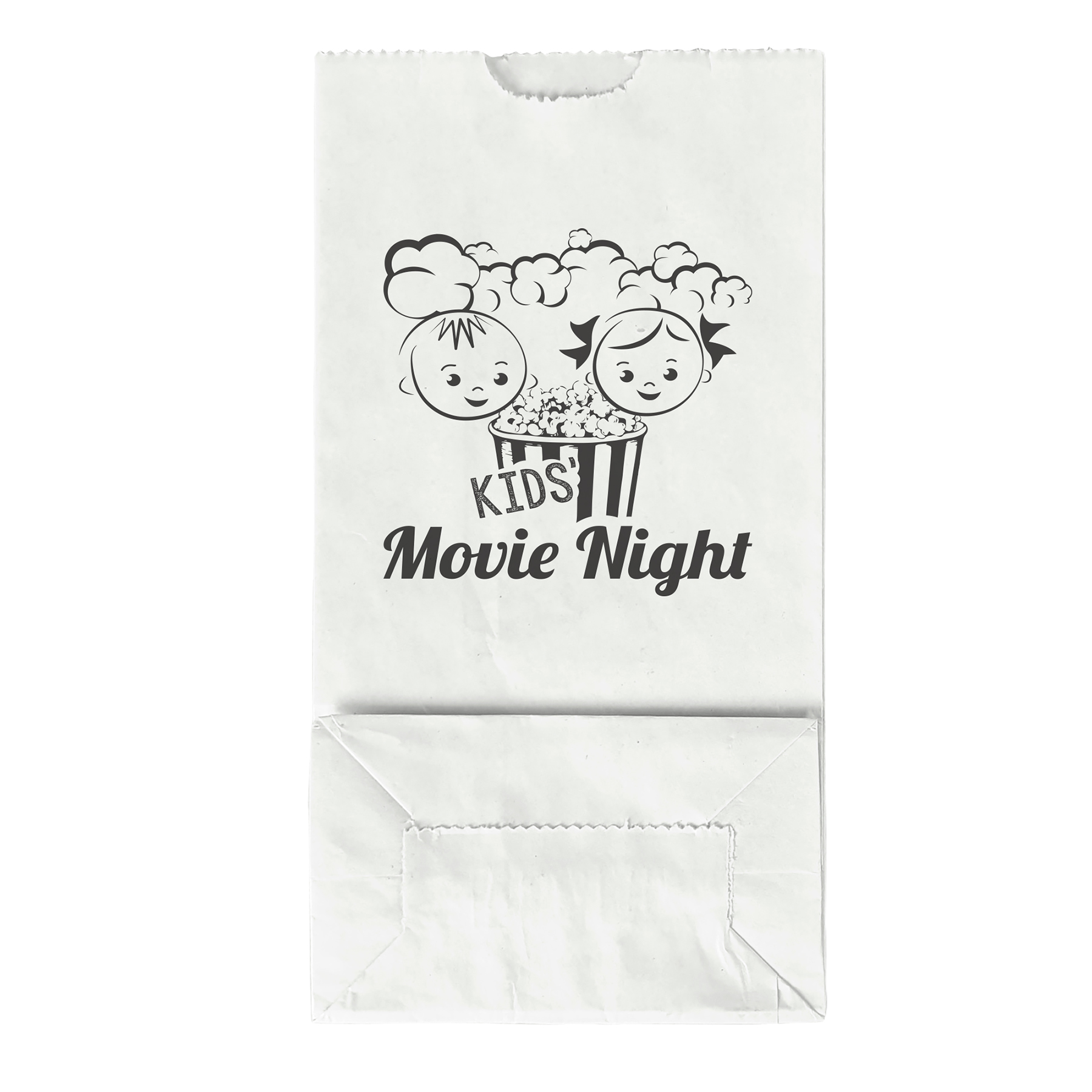 2# Popcorn Bag - Flexo Ink Print 35