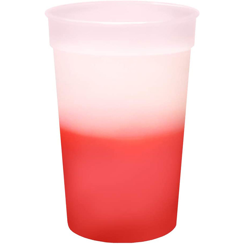 16oz Color-changing Plastic Cup Stadium Cup 9