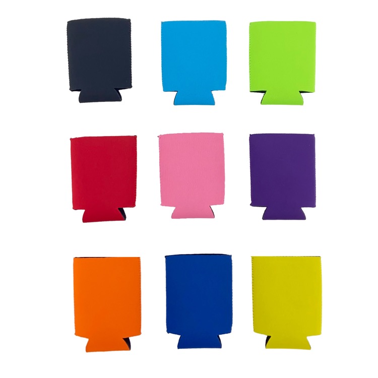 Neoprene Sleeves - Plain Cooler Covers Fit 12 oz Cans 5