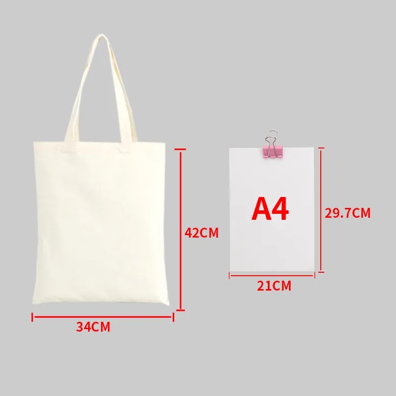 Reusable Cotton Tote Bag with Logo 4