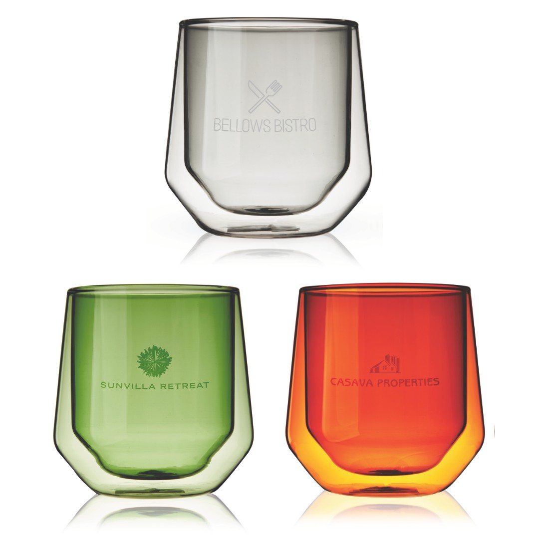 Viski® Double Walled Aurora Tumbler, set of 2 14