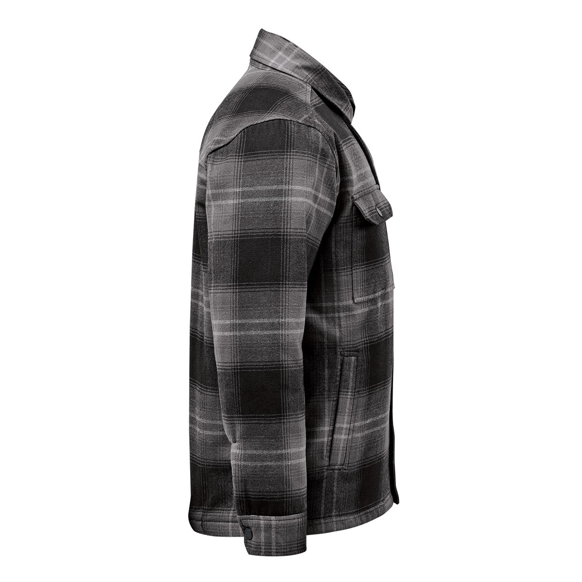 Stormtech Men's Highland Sherpa Lined Plaid Jacket 35