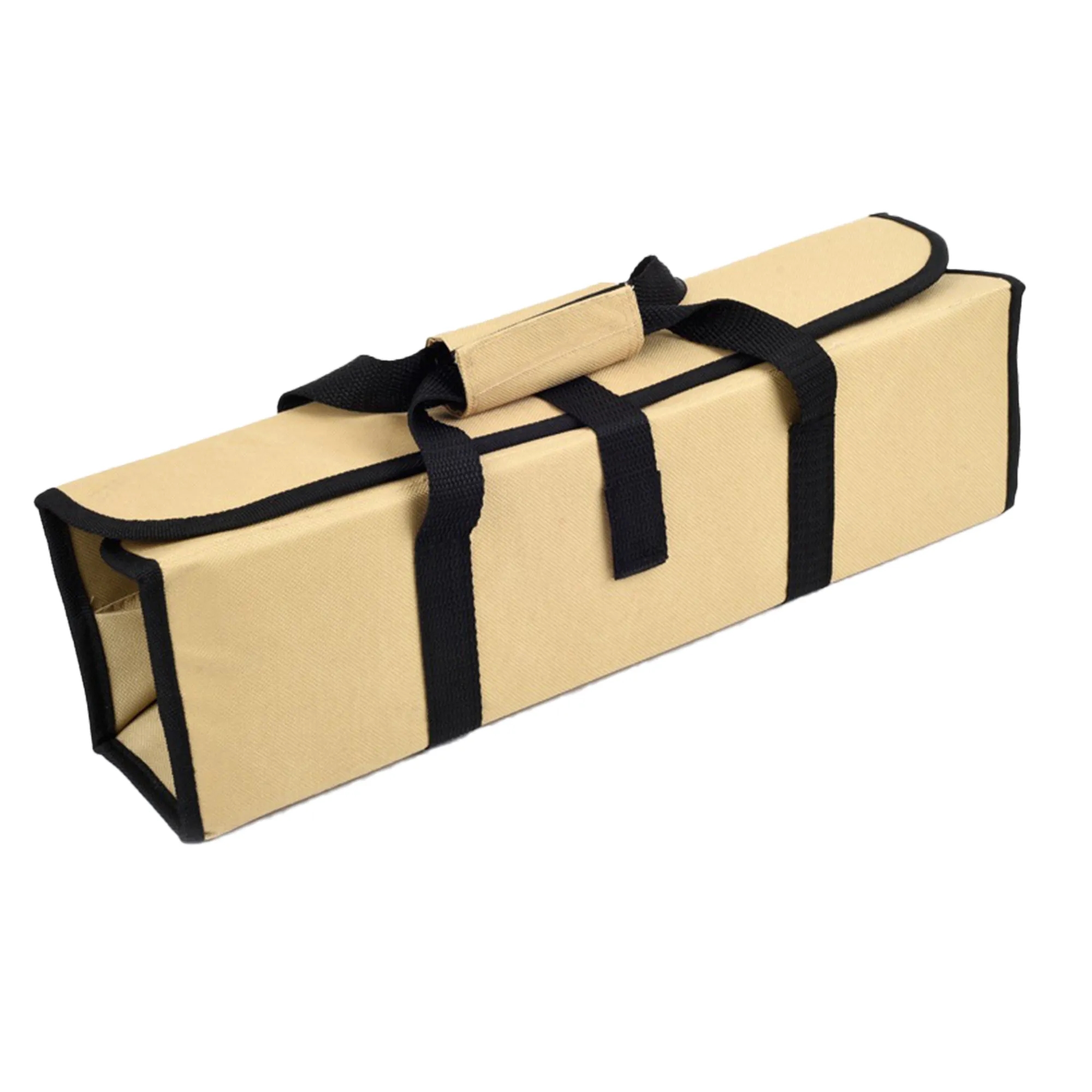 5 pcs Wood BBQ Tools Set With Bag 3