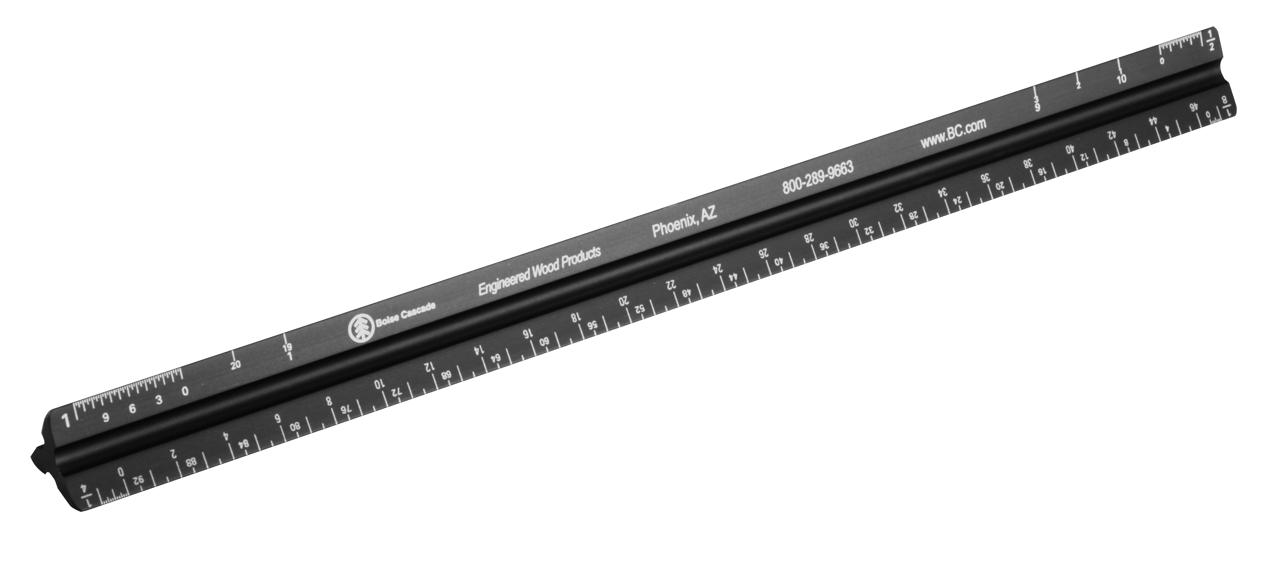 12" Architect Solid Scale - Aluminum 7