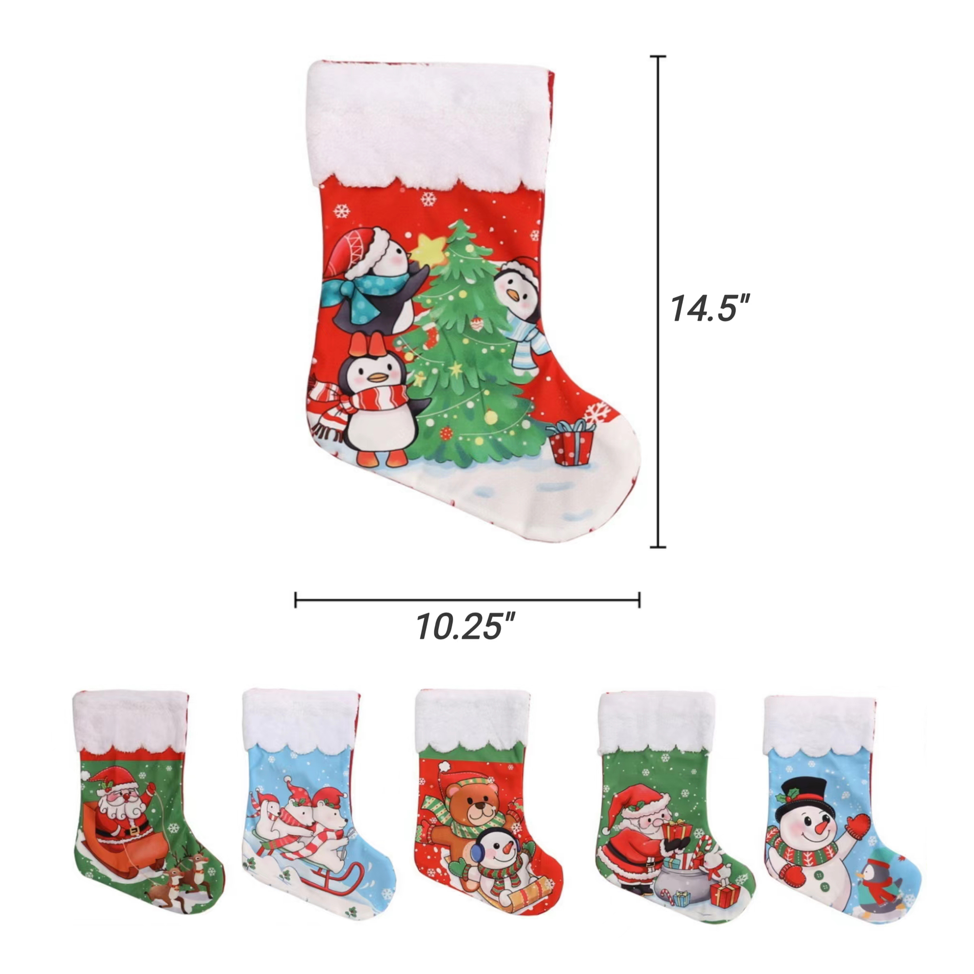 Custom Christmas Candy Stocking 1