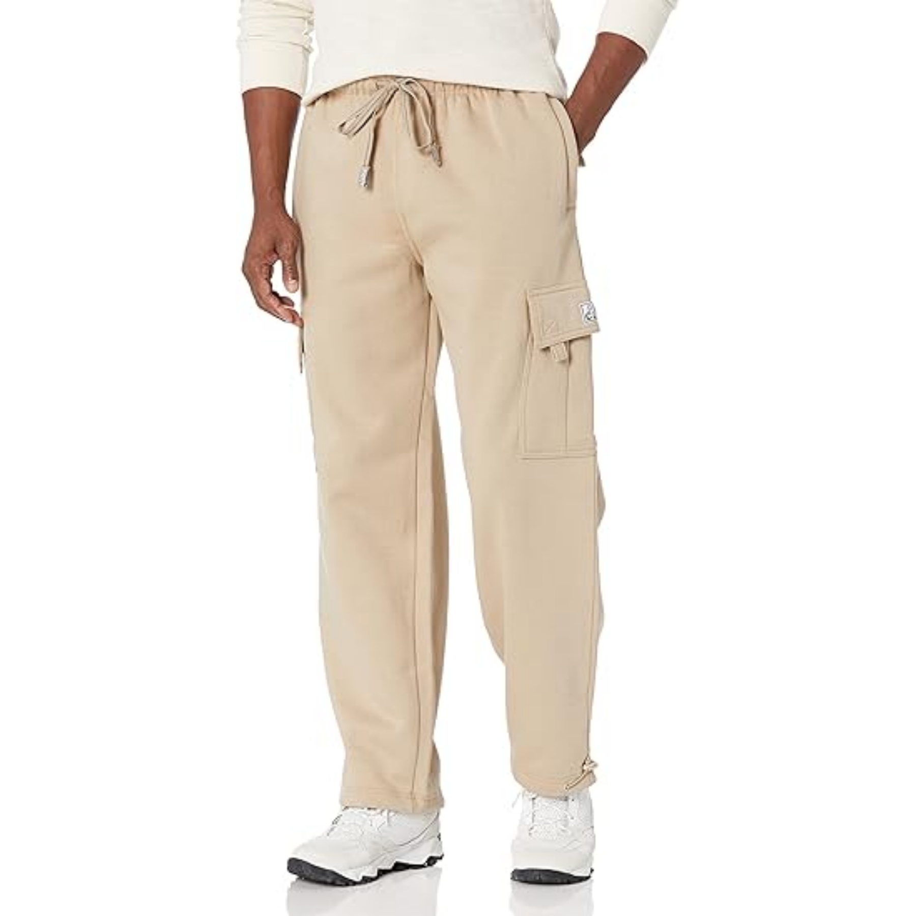 Men's Heavyweight Fleece Cargo Pants 10