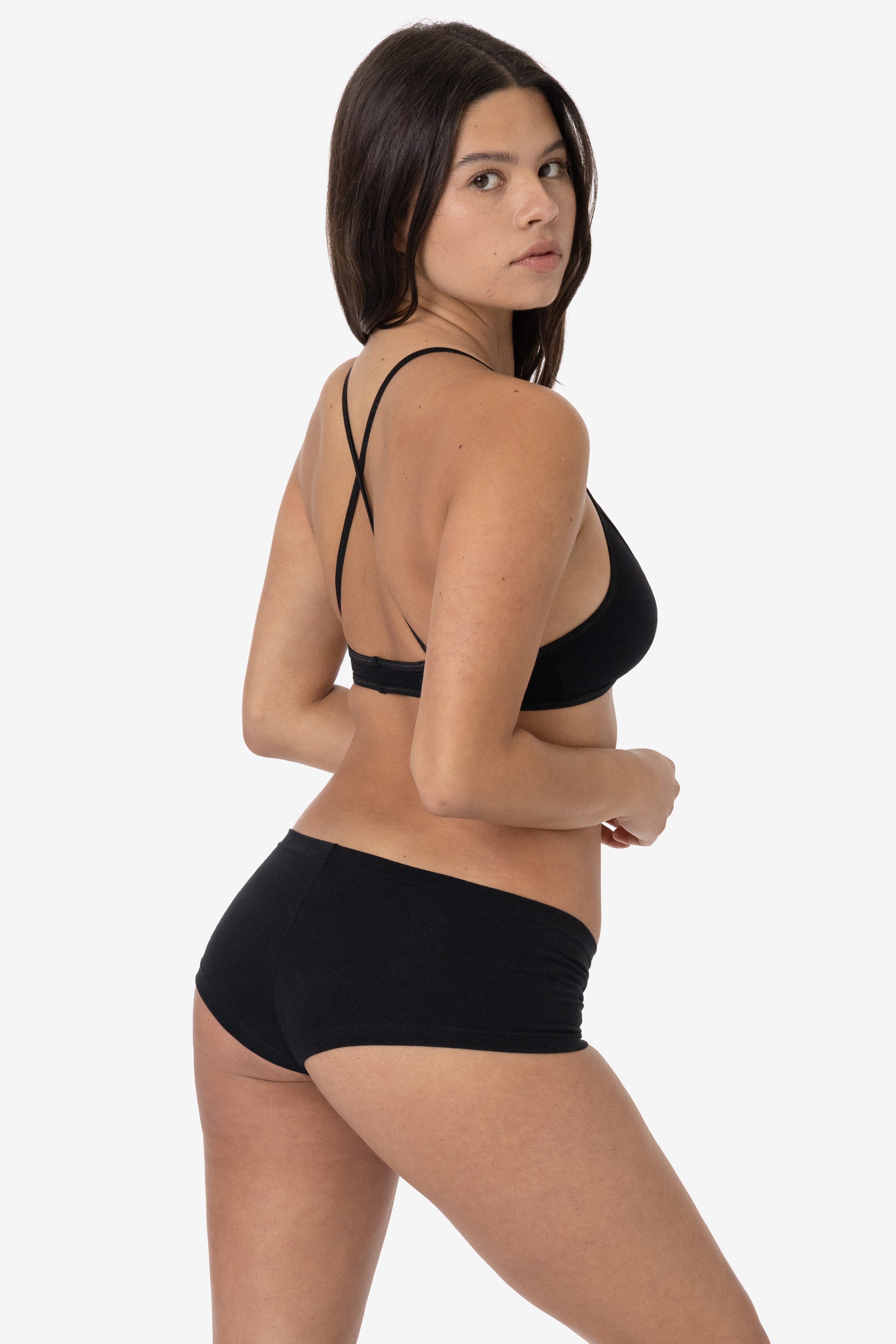 COTTON SPANDEX JERSEY HOT SHORTS 8