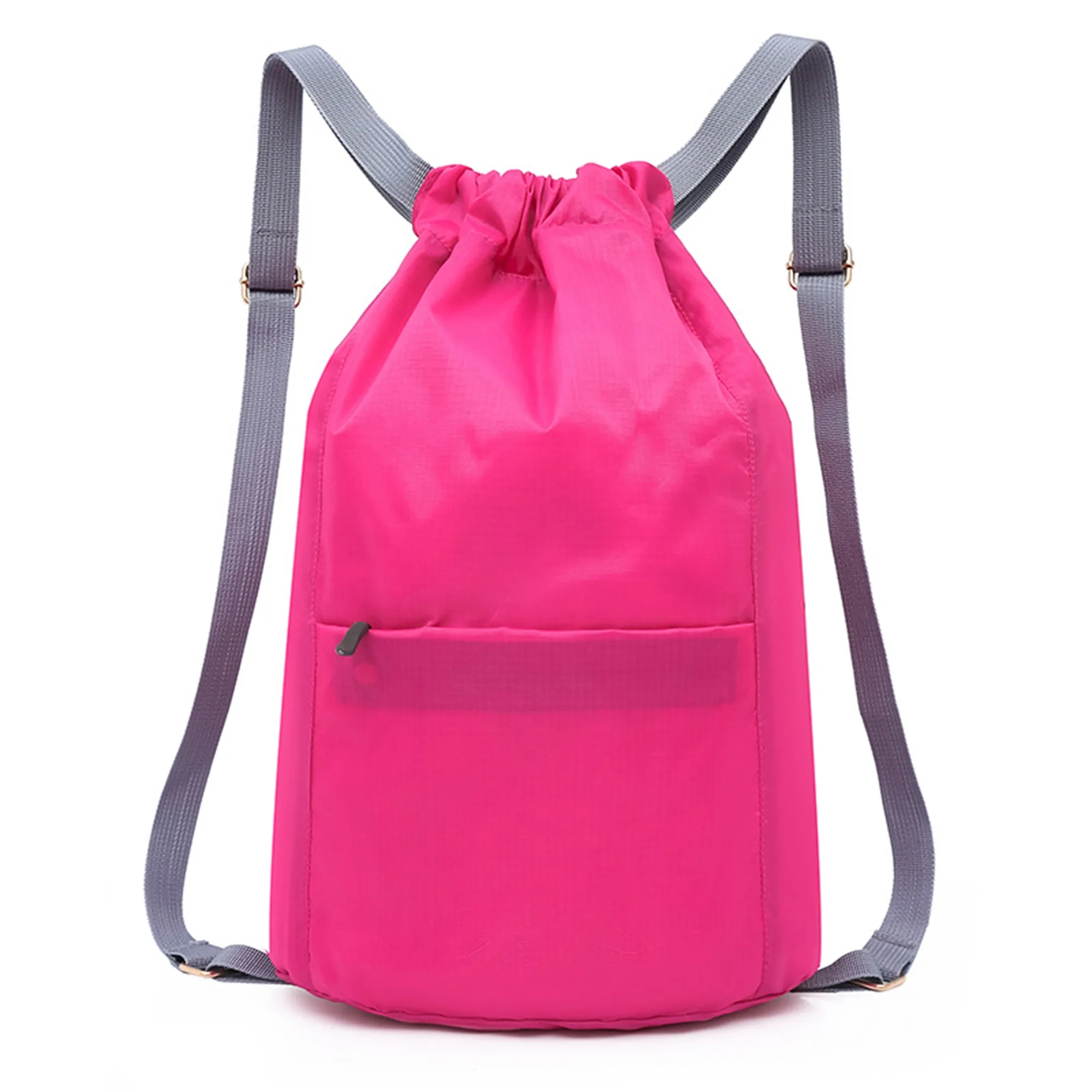 Custom Drawstring Backpack Sports Bag Lightweight Waterproof 3