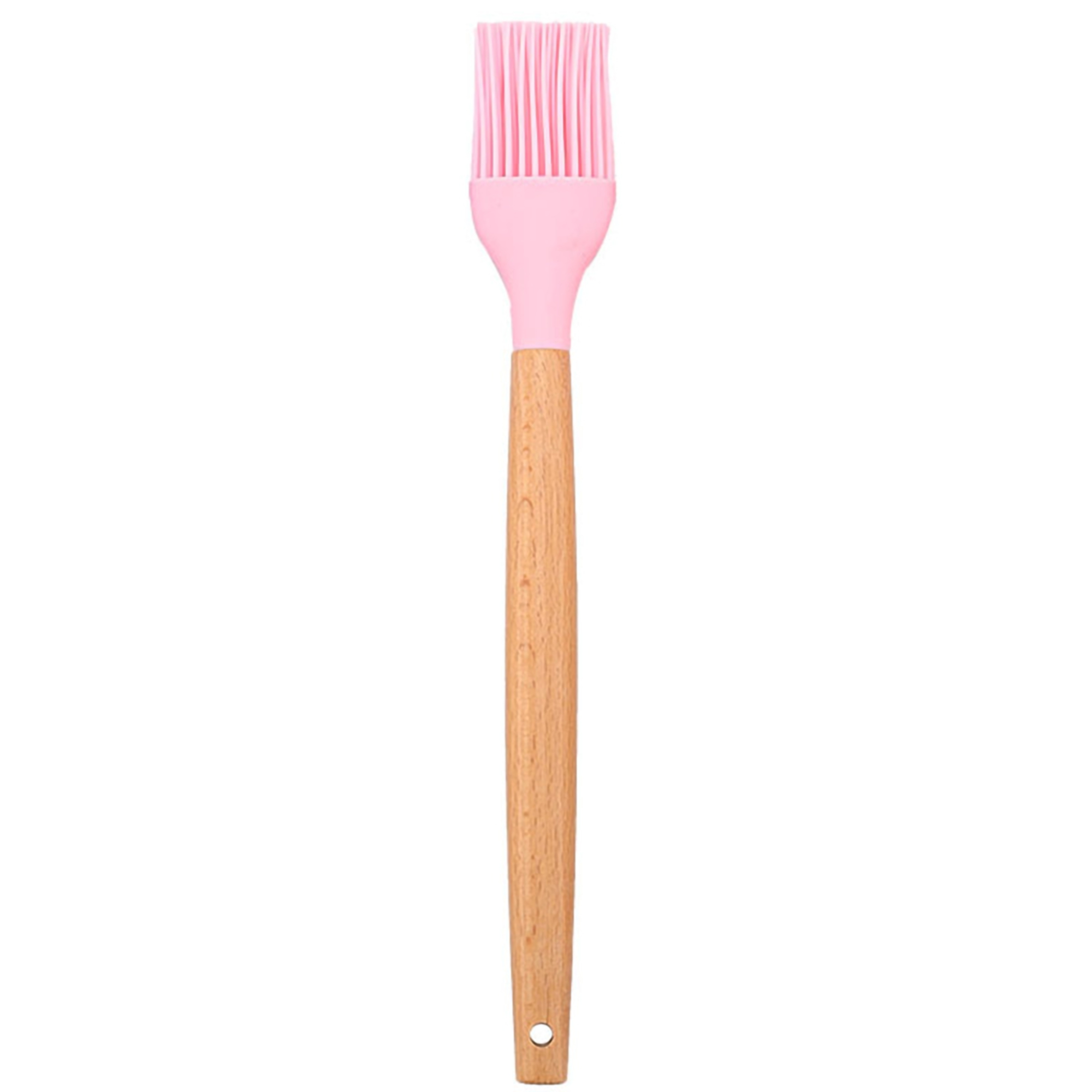 Silicone Grill Brush w/Wooden Handle 3