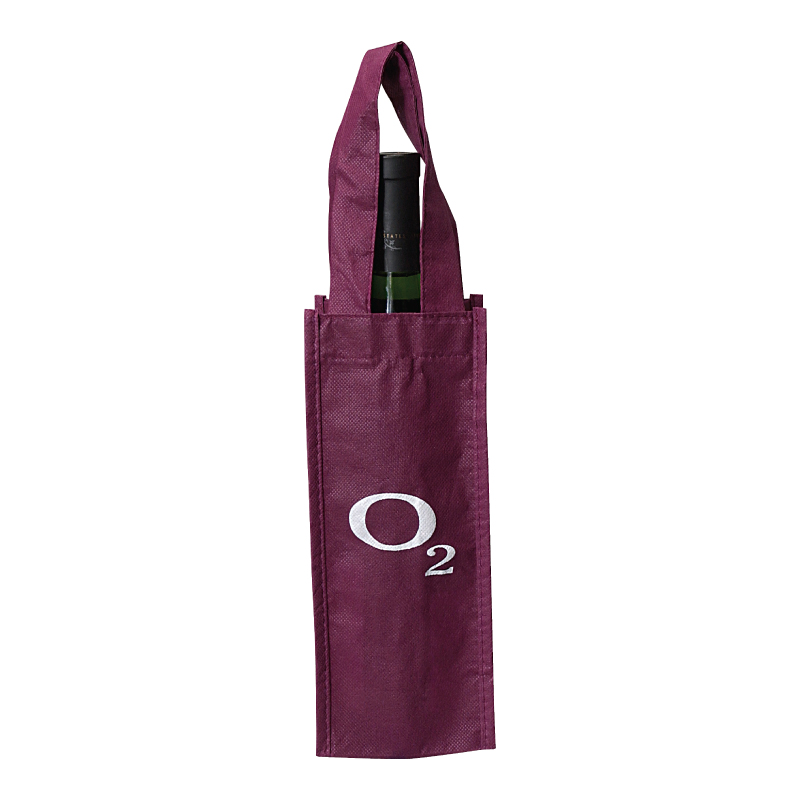 Clearance Item! Polypropylene Single Wine Bottle Tote Bag
