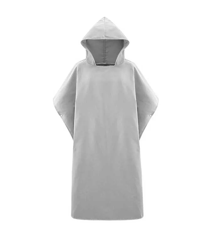 Poncho Changing Robe Towel with Hood 6