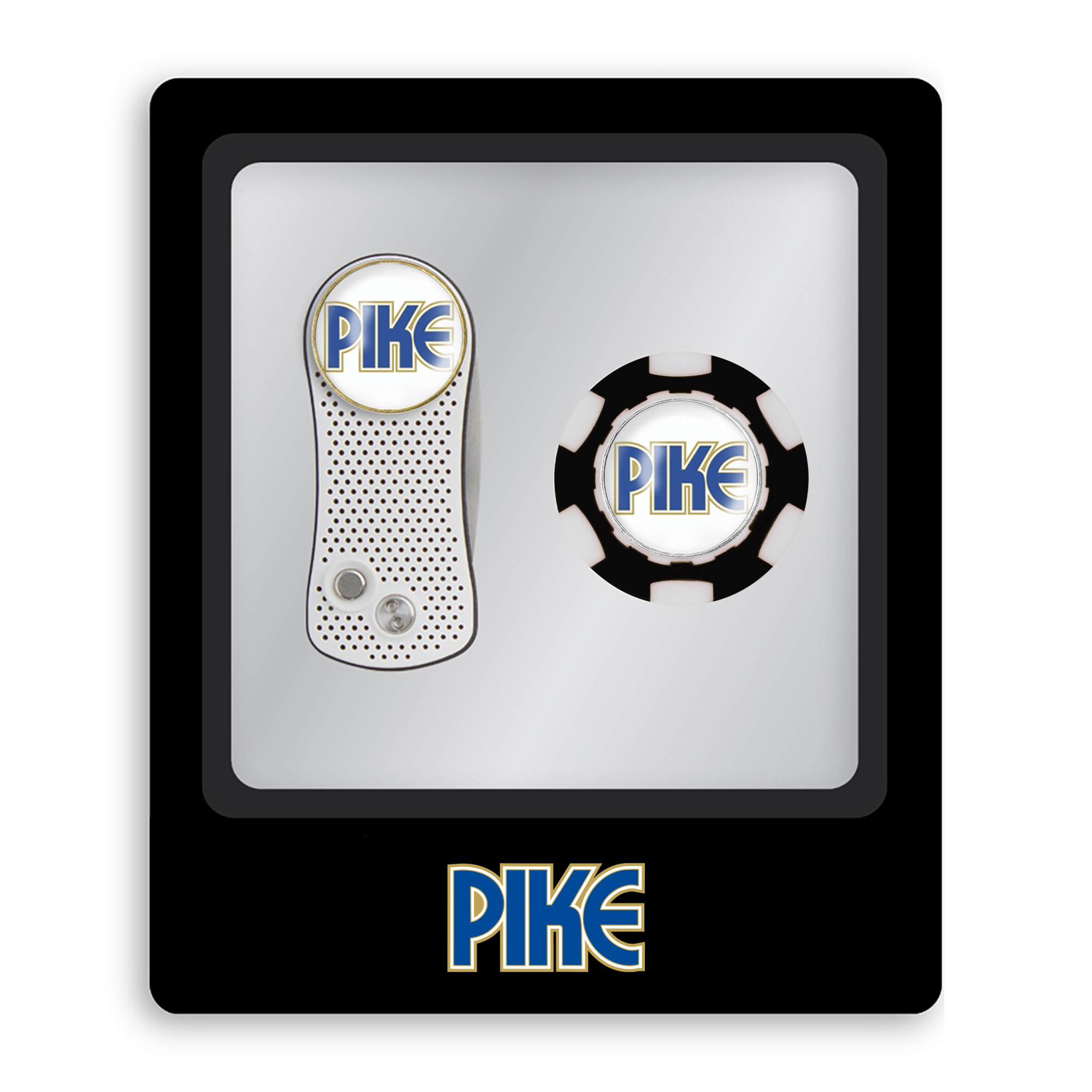 Ahead Switchfix Divot Repair Tool & Poker Chip Ball Marker Gift Set 2