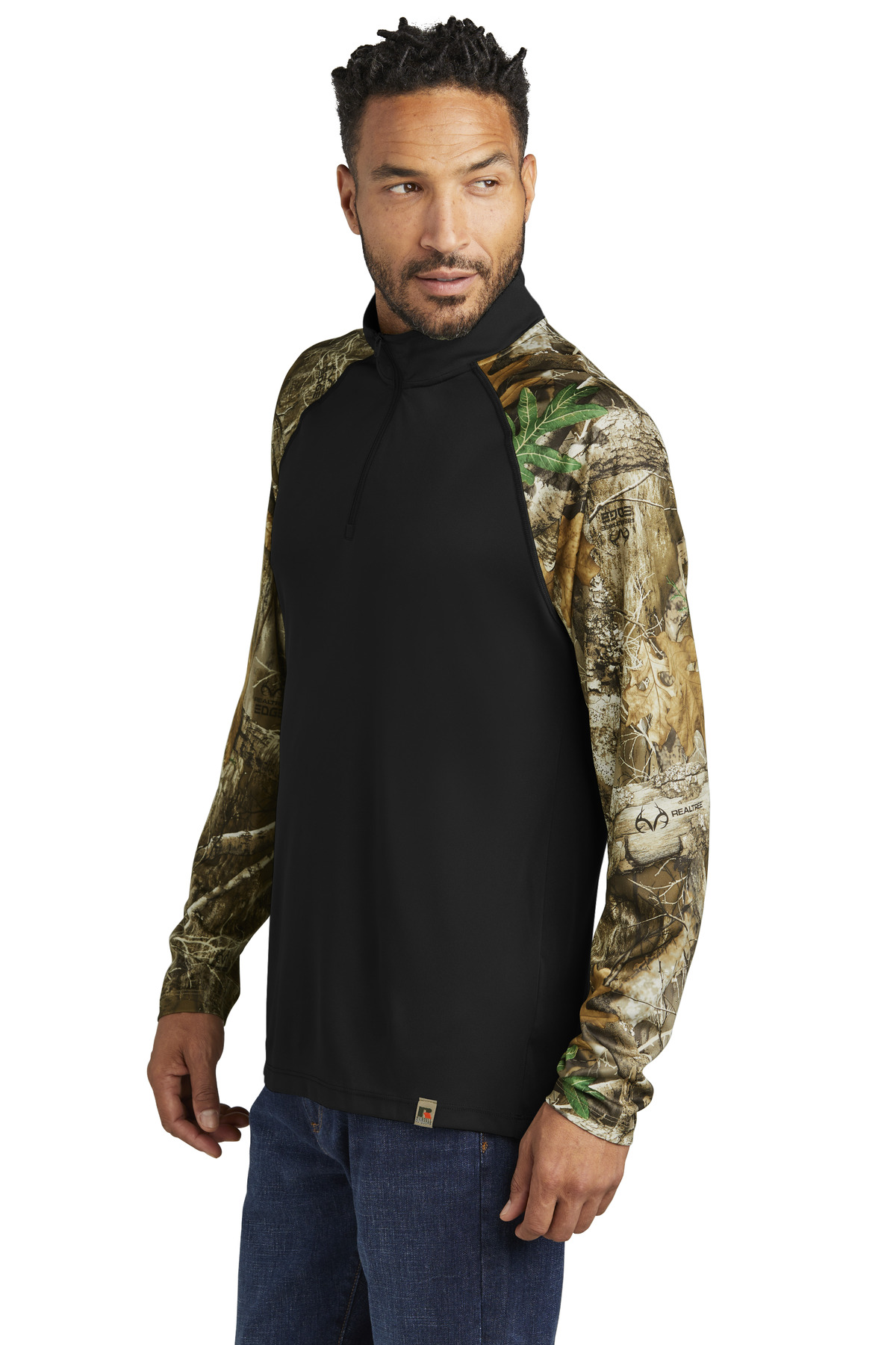 Russell Outdoors Realtree Colorblock Performance 1/4-Zip RU152 5