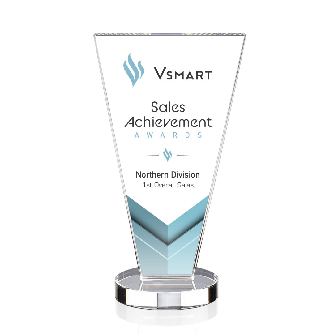 Burney VividPrint™ Award - Clear 10